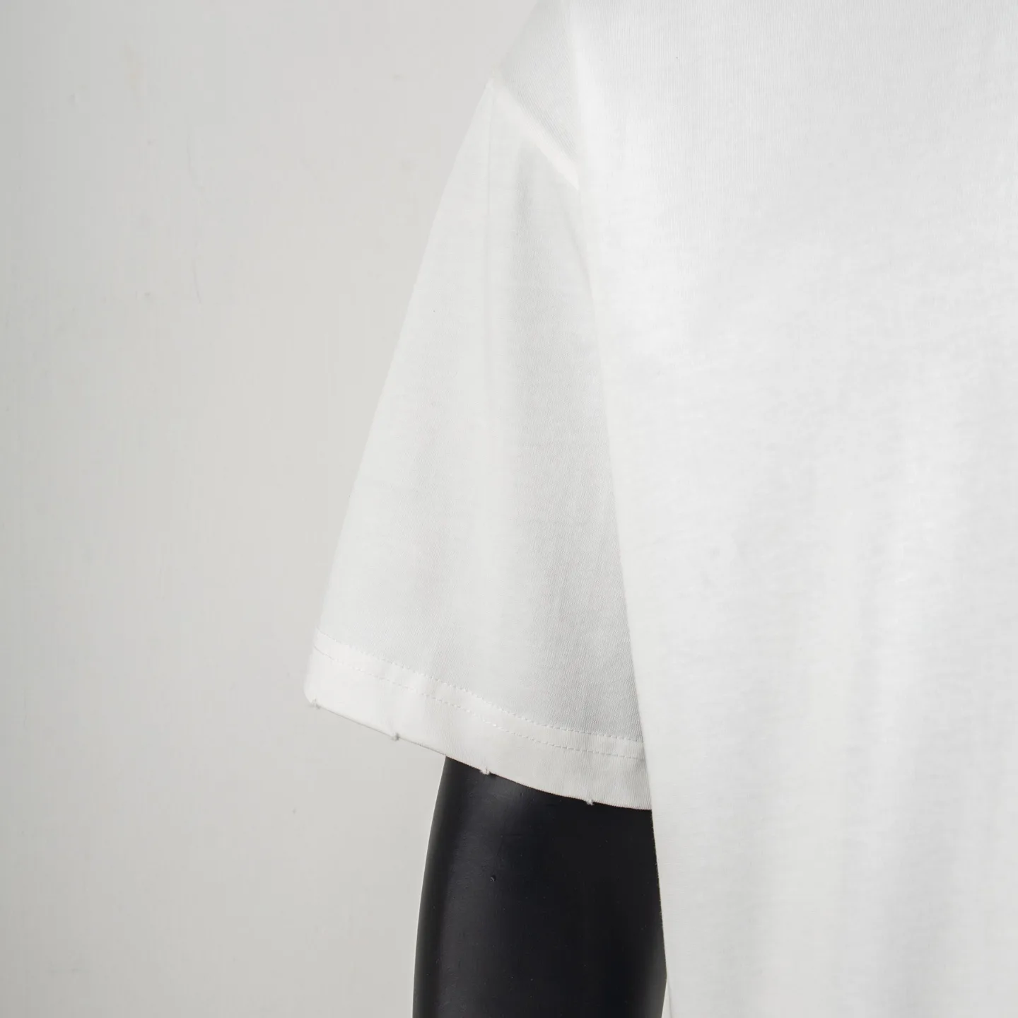 Embellished Logo Cotton T-Shirt D12515038 — view 7