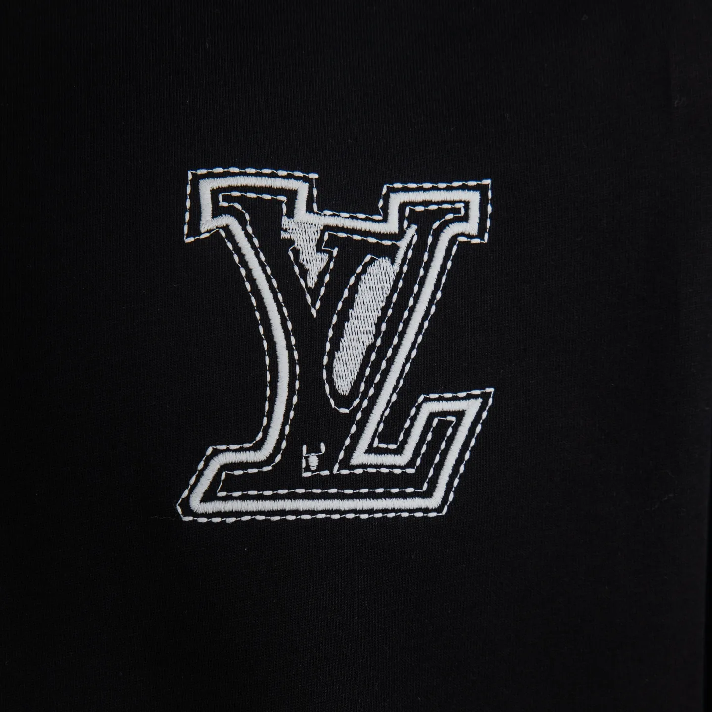 Embroidered Logo Cotton T-Shirt D11915035 — view 5