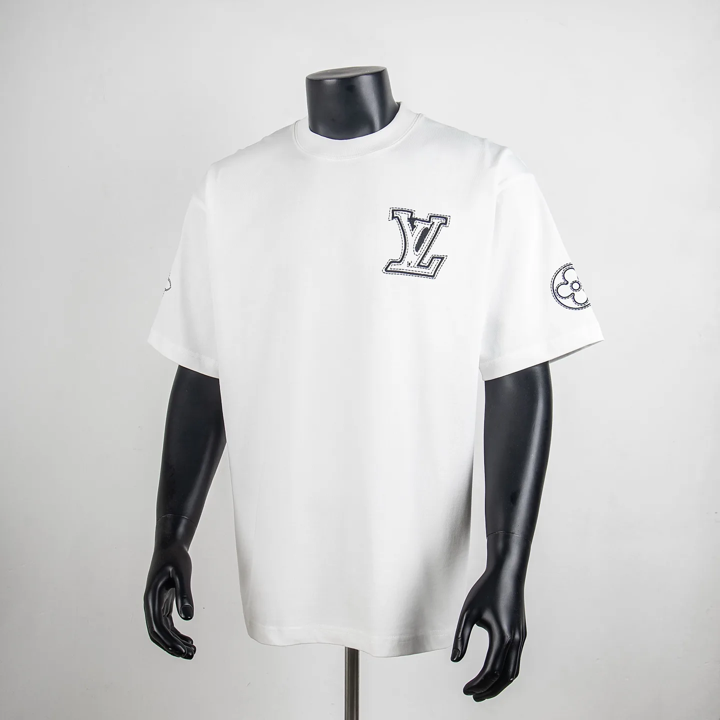 Embroidered Logo Cotton T-Shirt D11915036