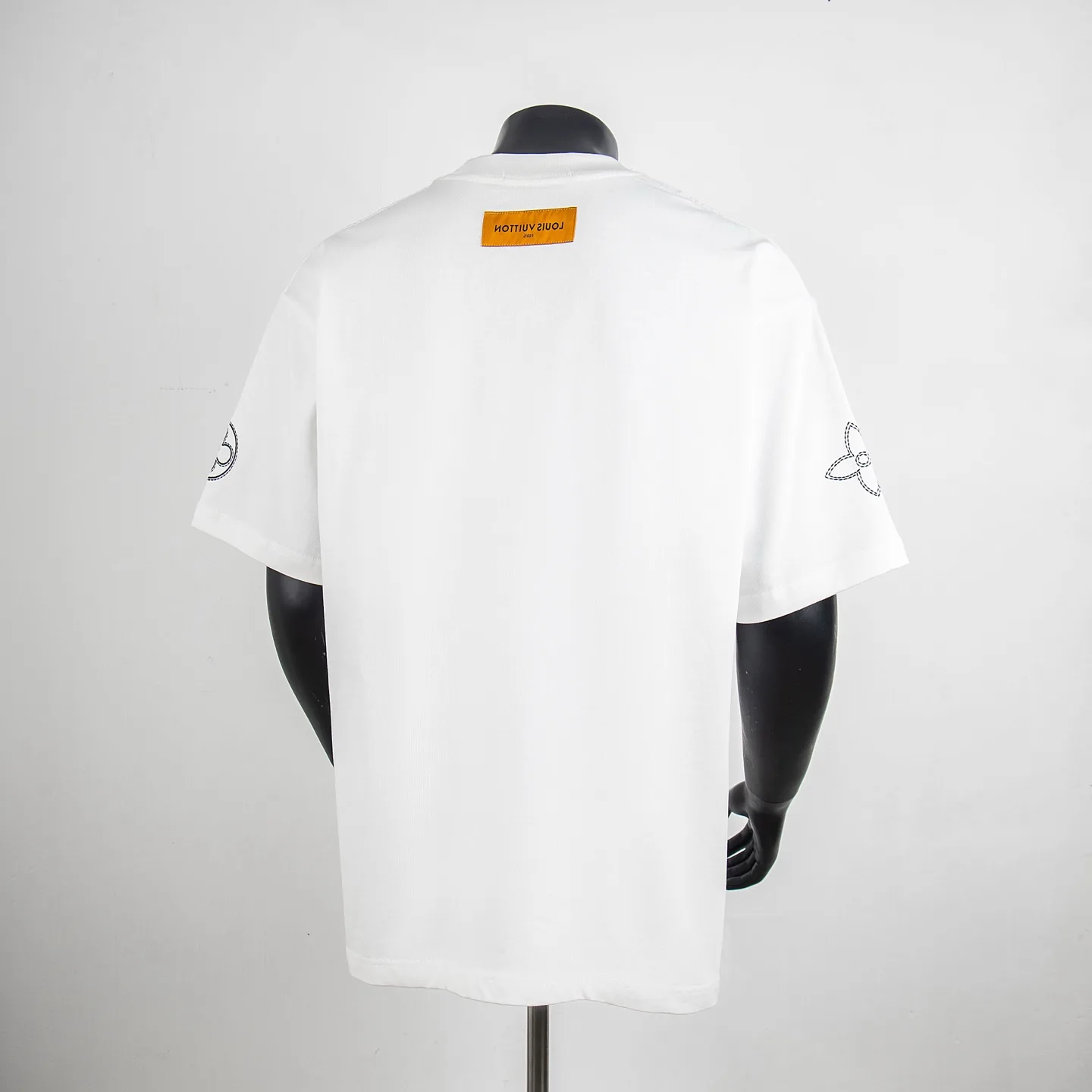 Embroidered Logo Cotton T-Shirt D11915036 — view 2