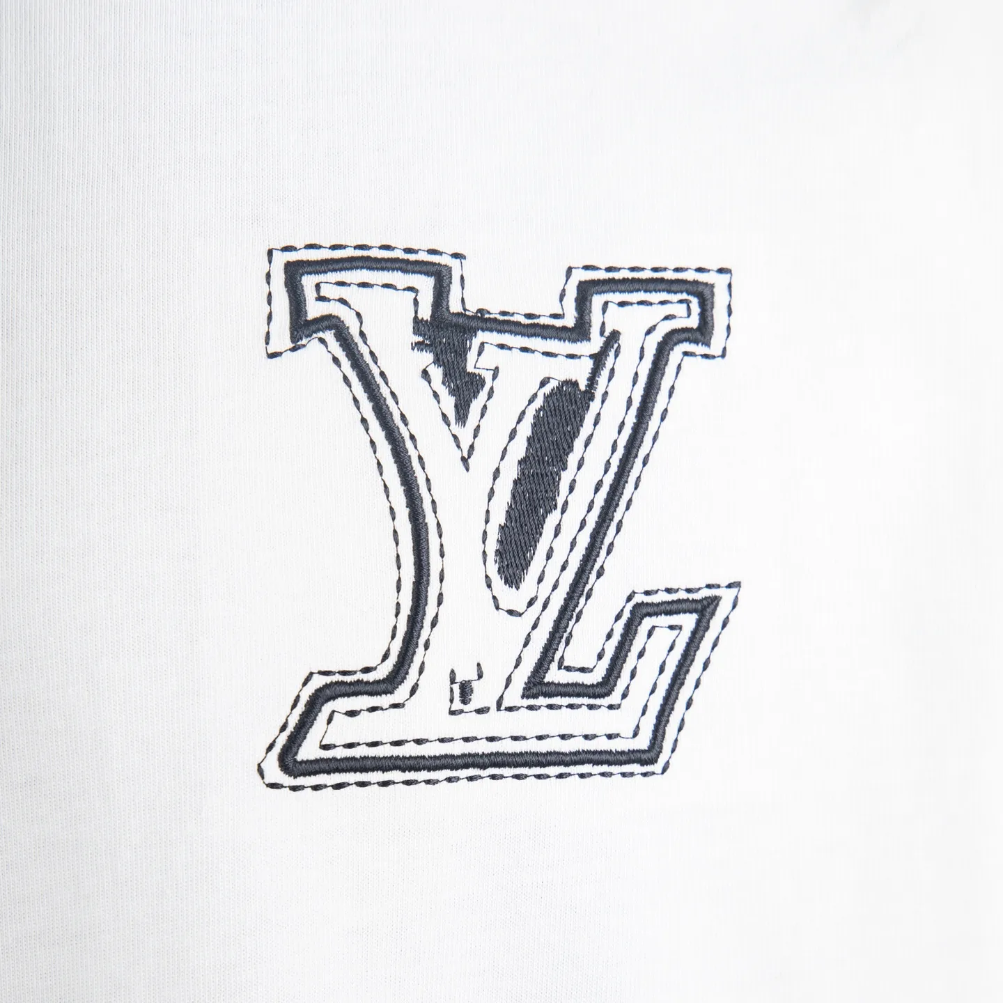 Embroidered Logo Cotton T-Shirt D11915036 — view 5