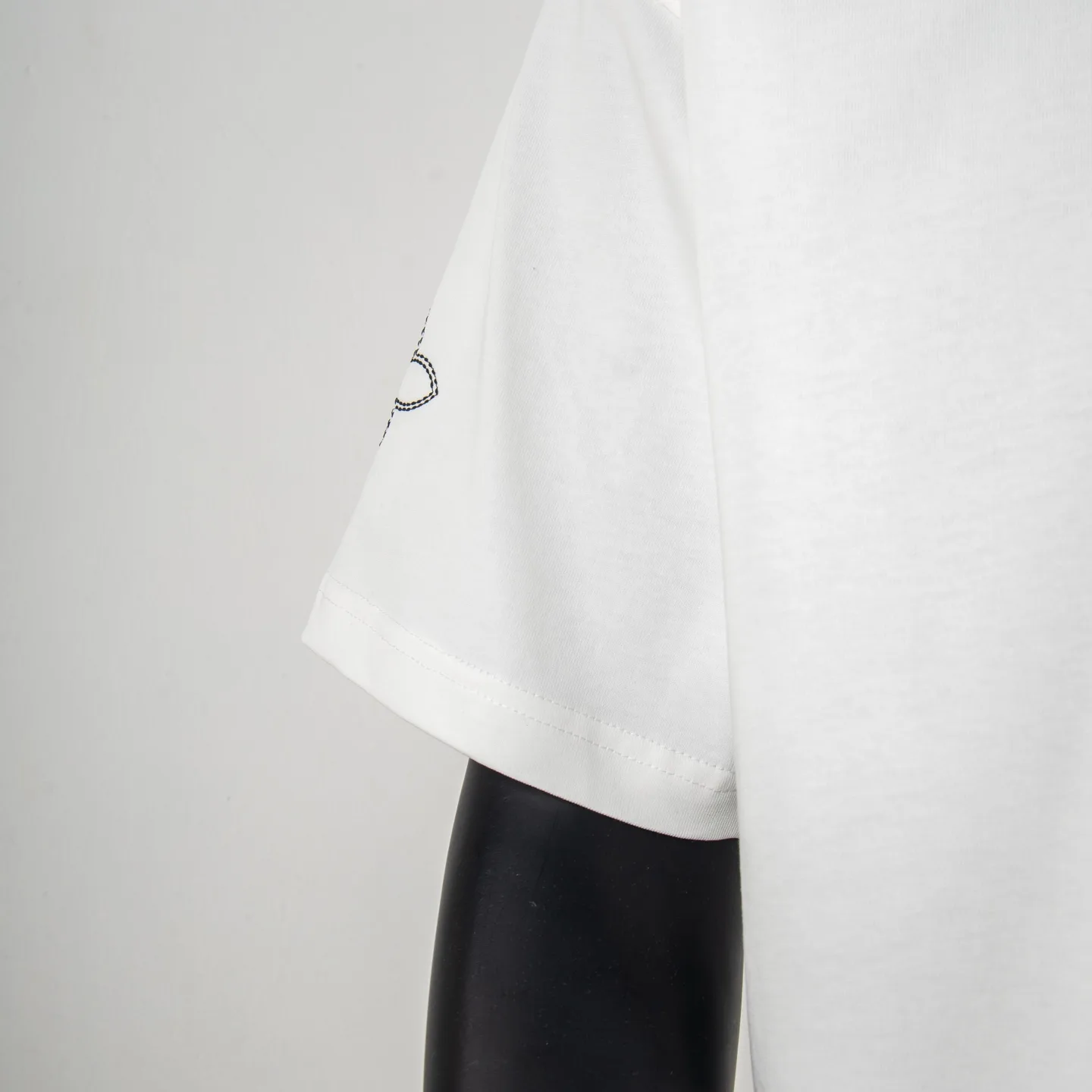 Embroidered Logo Cotton T-Shirt D11915036 — view 6