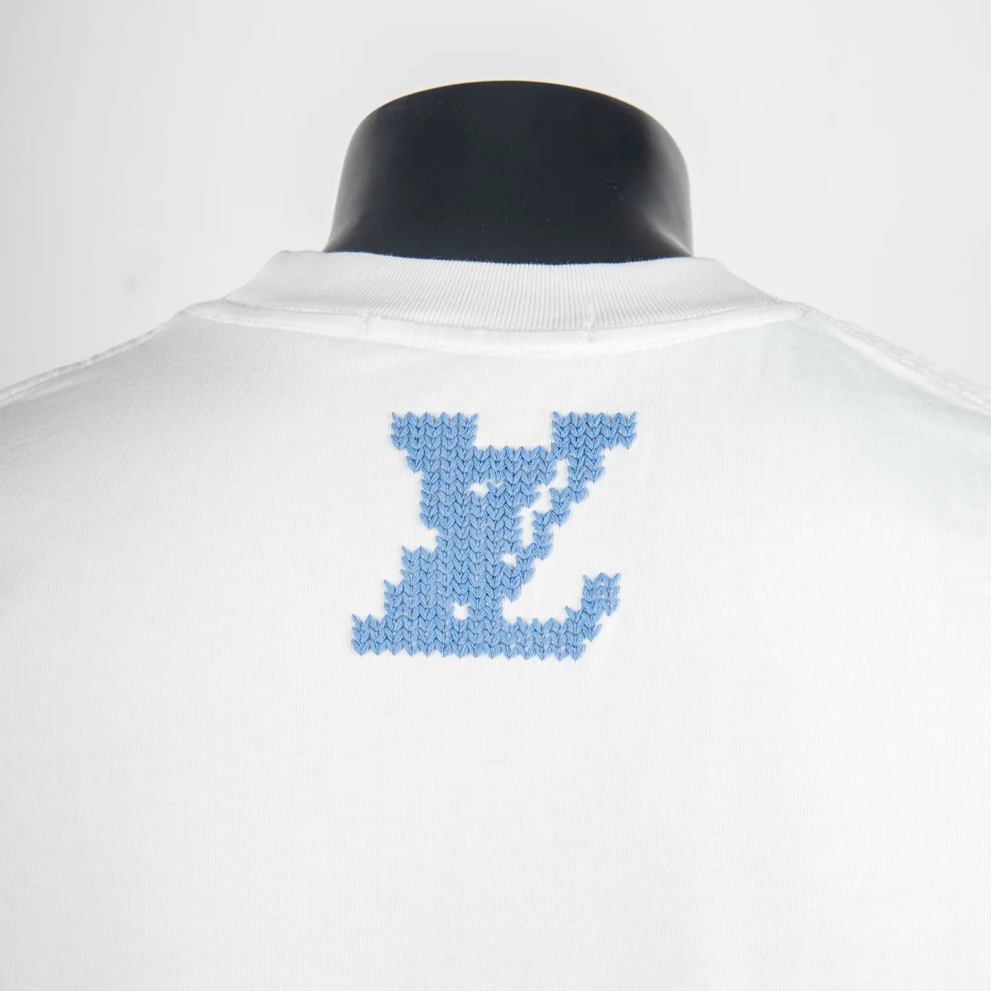 Embroidered Logo Cotton T-Shirt D11915032 — view 4