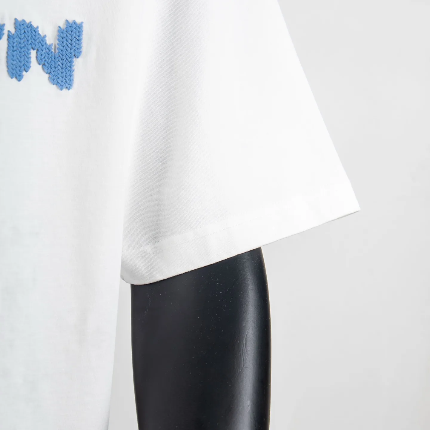 Embroidered Logo Cotton T-Shirt D11915032 — view 7
