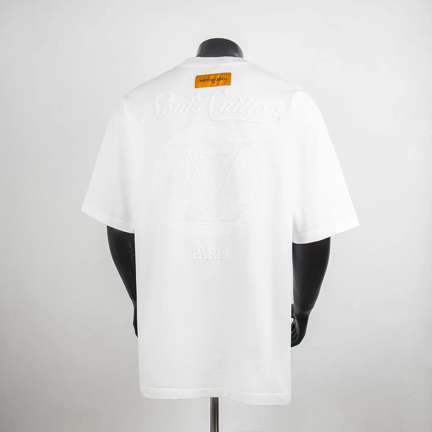 Logo-Embroidered Cotton-Jersey T-Shirt D12915031 — view 2