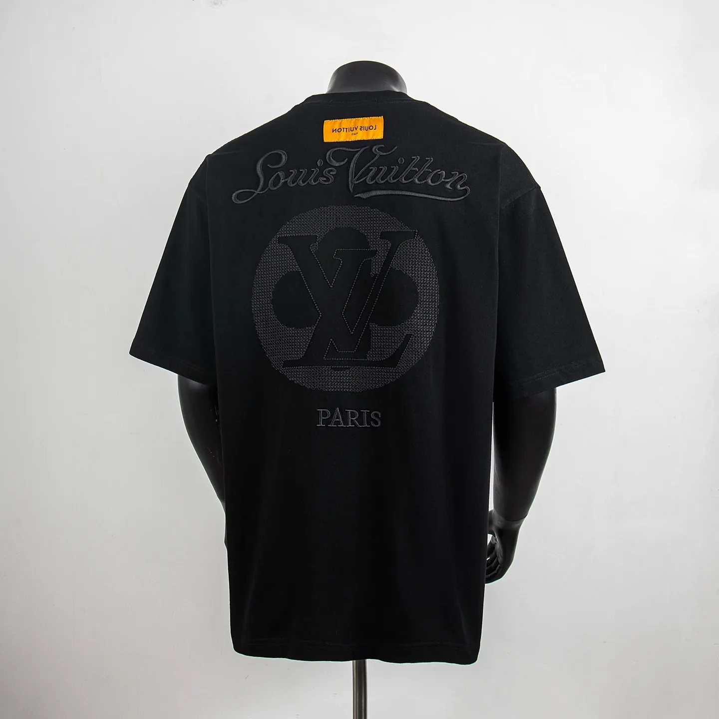 Embroidered Logo Cotton T-Shirt D12915030 — view 2