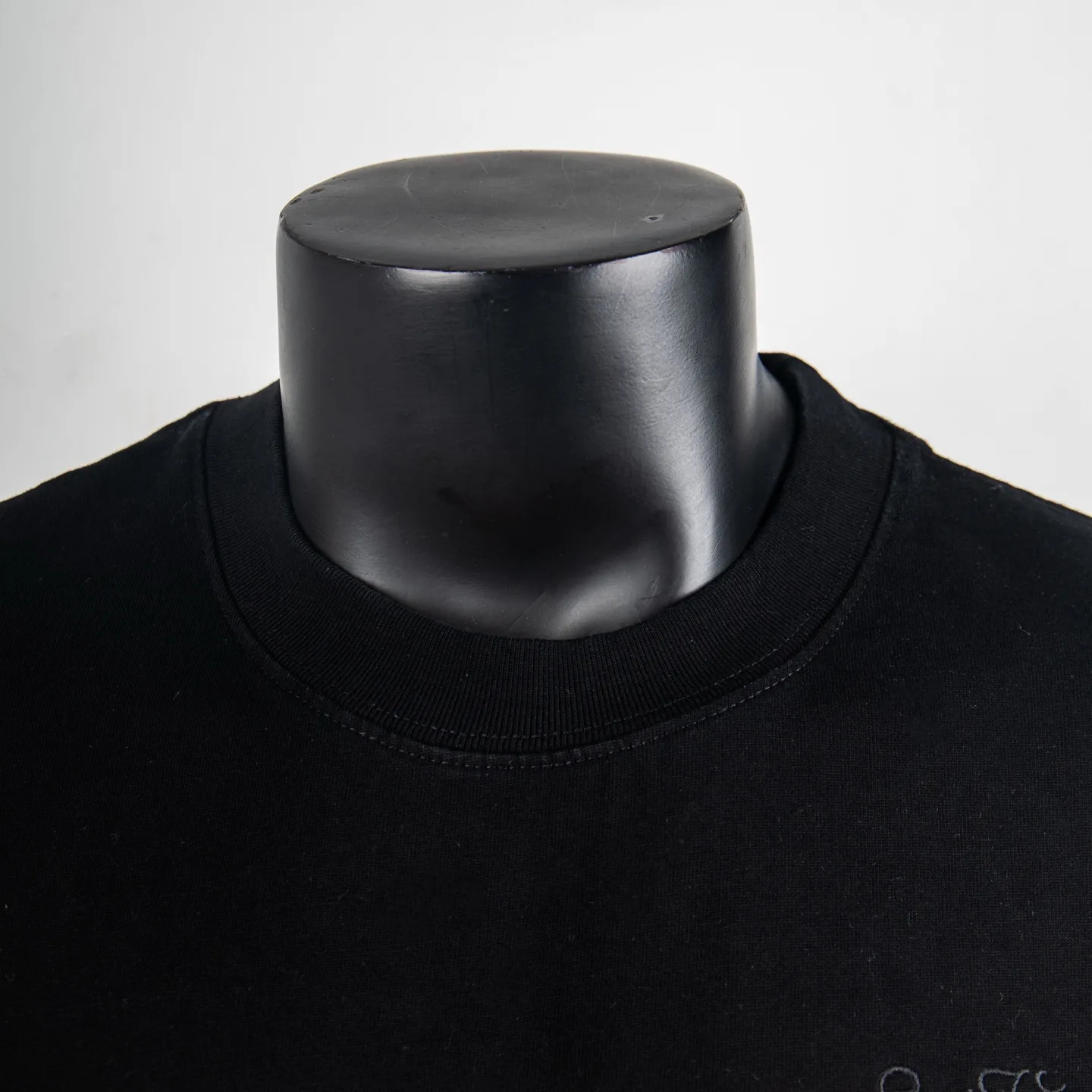 Embroidered Logo Cotton T-Shirt D12915030 — view 3