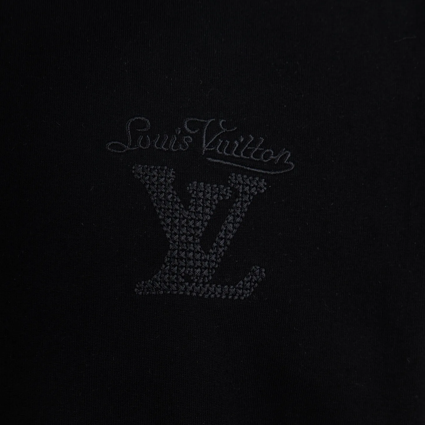 Embroidered Logo Cotton T-Shirt D12915030 — view 5