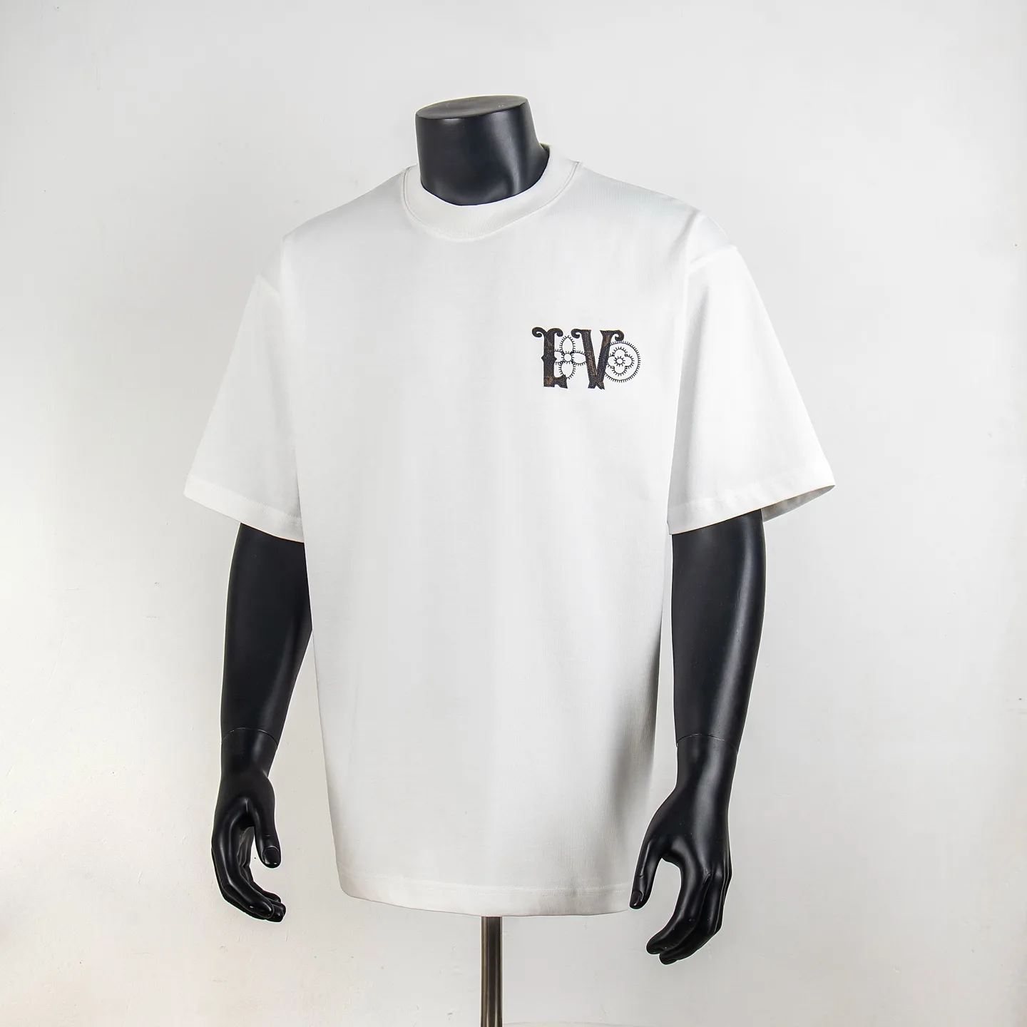 Embroidered Logo Cotton T-Shirt D11915029