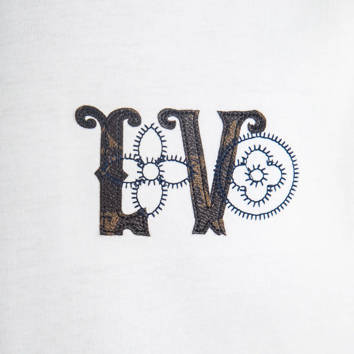 Embroidered Logo Cotton T-Shirt D11915029 — view 5