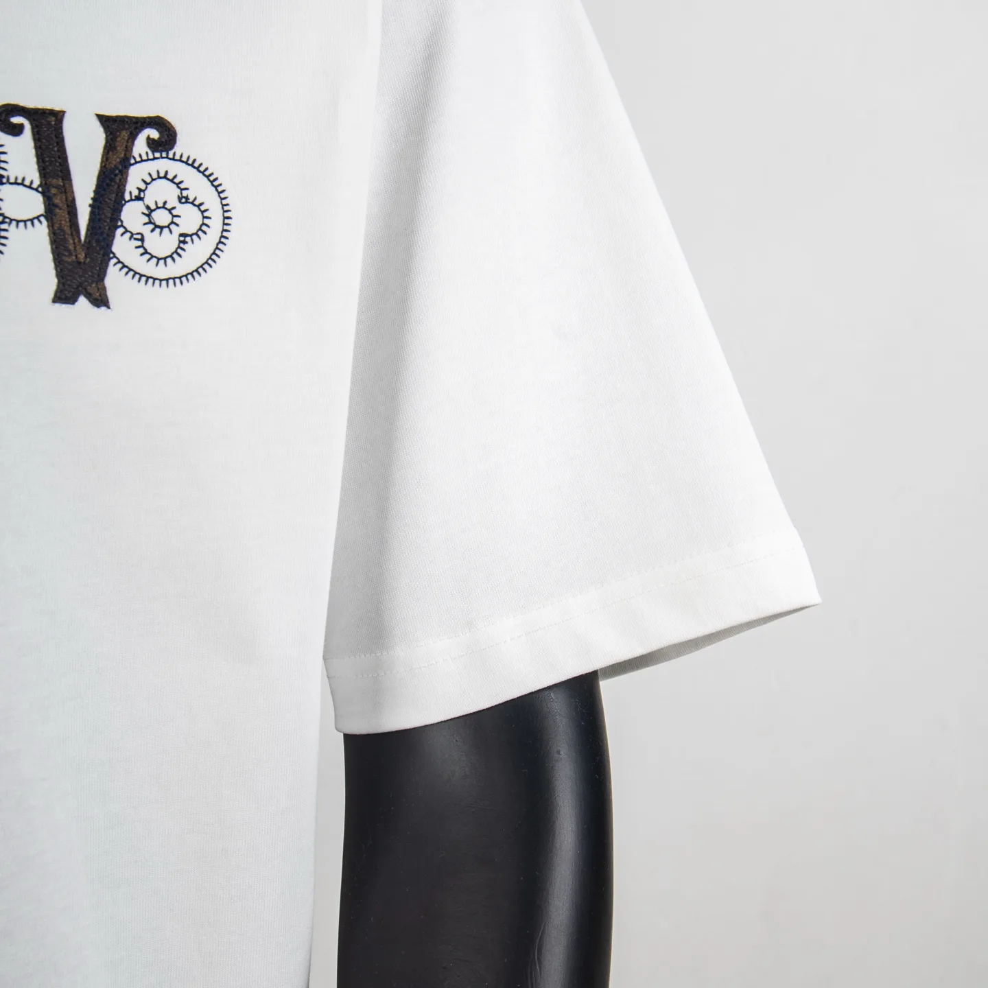 Embroidered Logo Cotton T-Shirt D11915029 — view 7