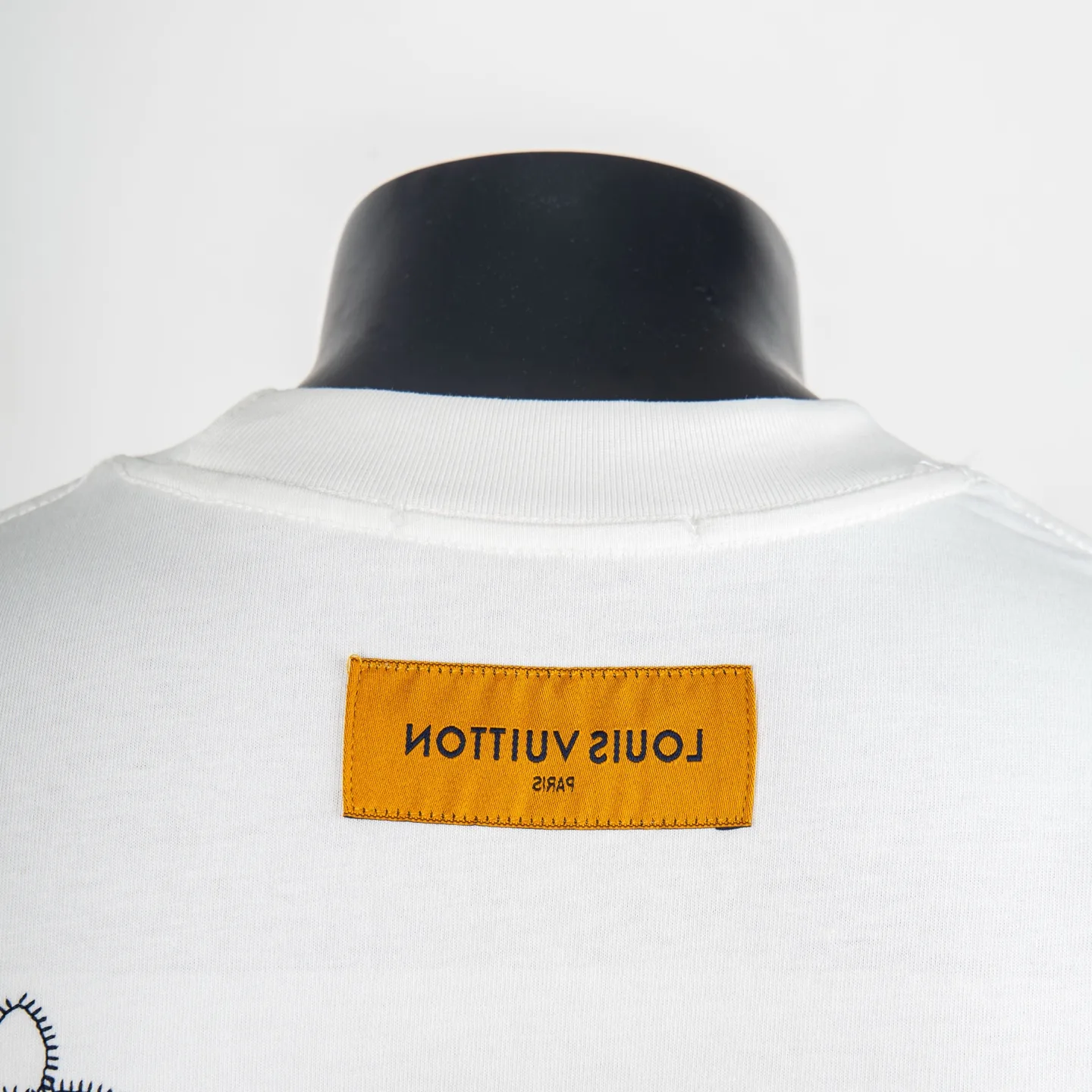 Embroidered Logo Cotton T-Shirt D11915029 — view 8
