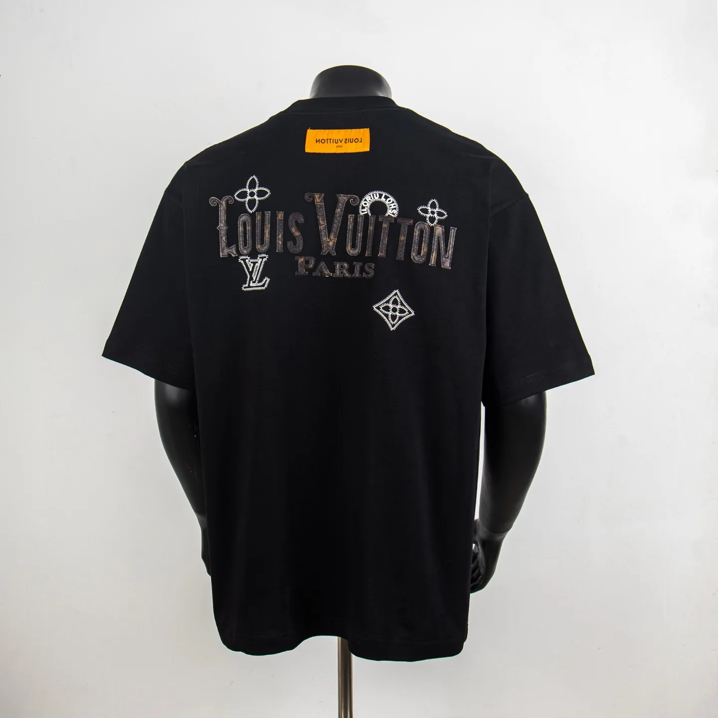 Embroidered Logo Cotton T-Shirt D11915028 — view 2