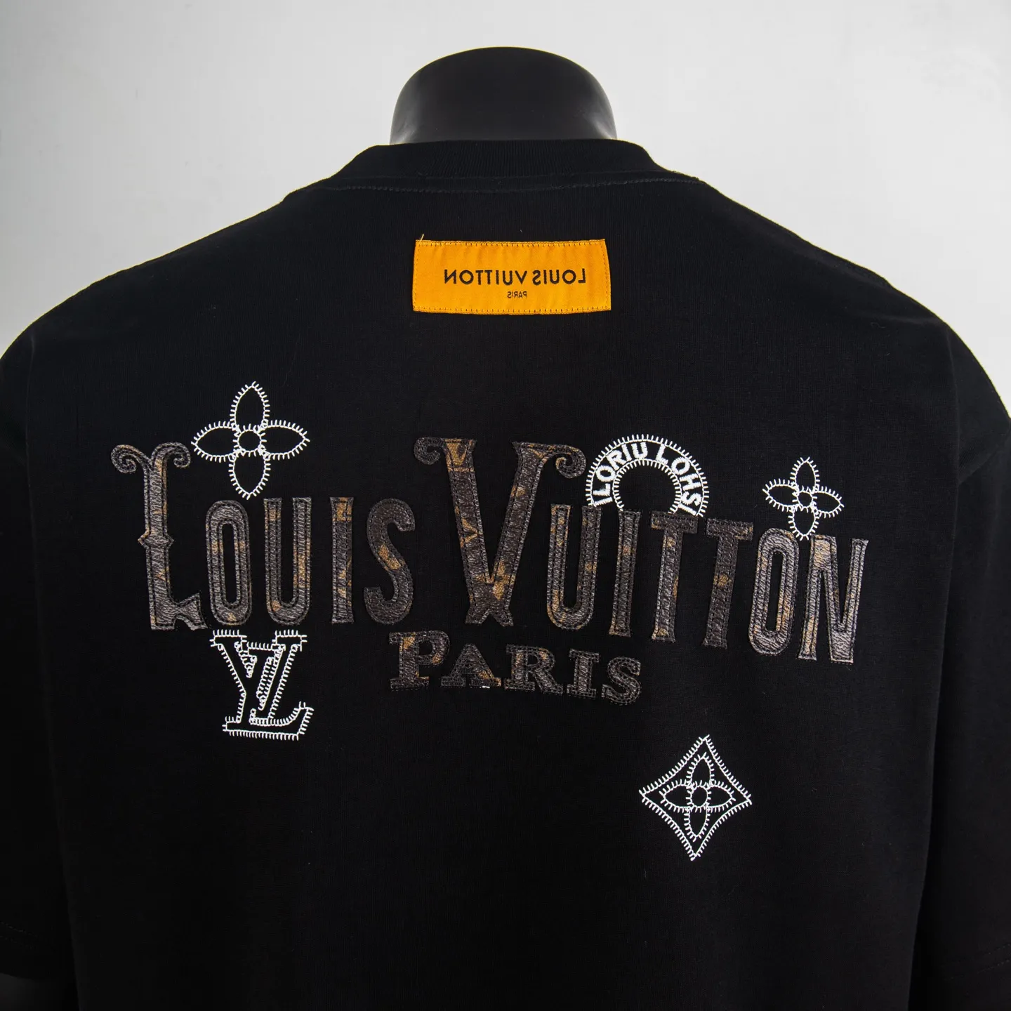 Embroidered Logo Cotton T-Shirt D11915028 — view 4