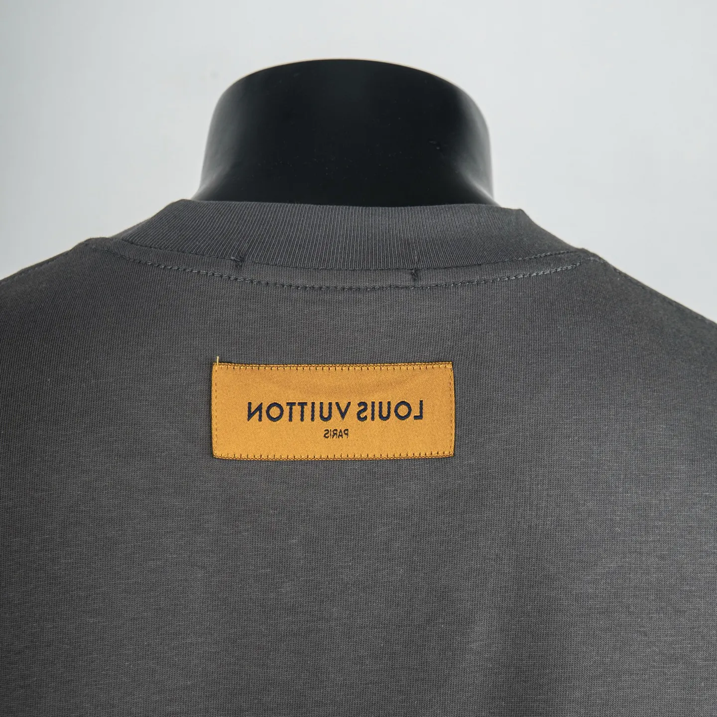 Logo Silicone Print Cotton T-Shirt D11515022 — view 4