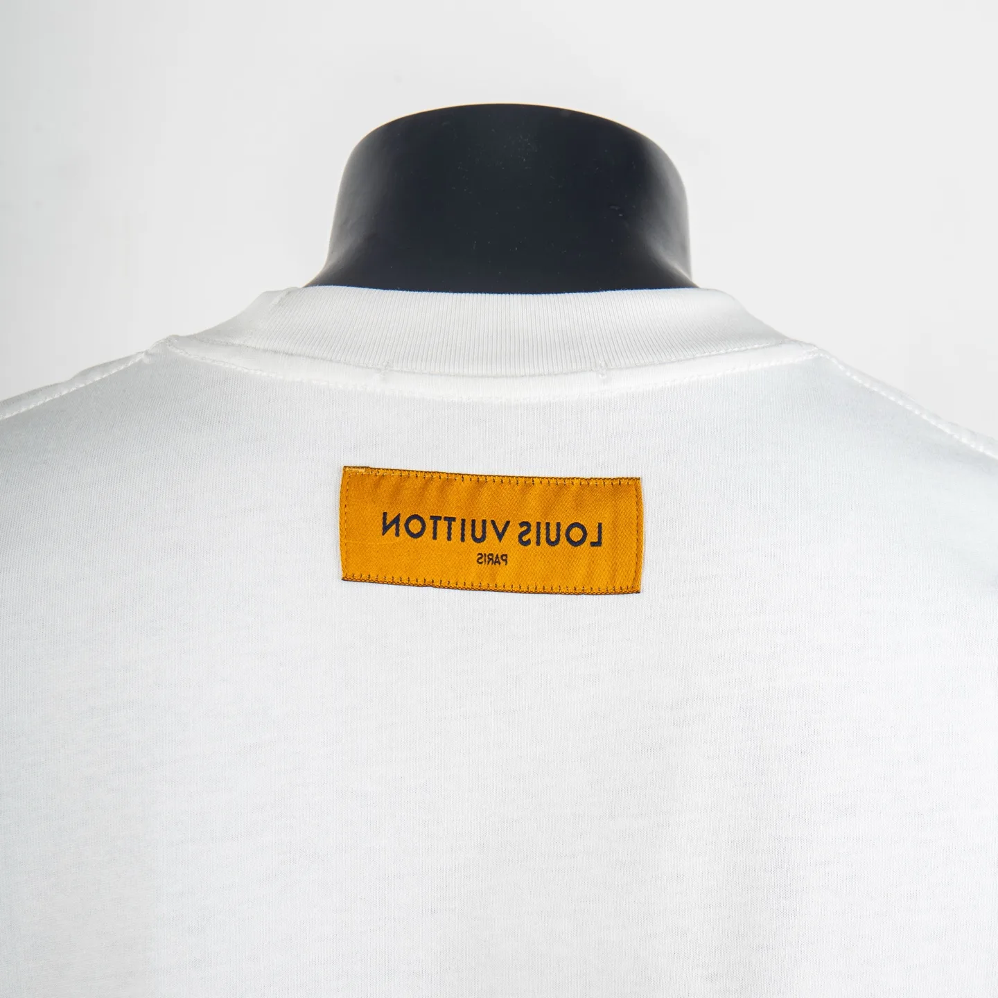 Rhinestone Logo Cotton T-Shirt D11515019 — view 4
