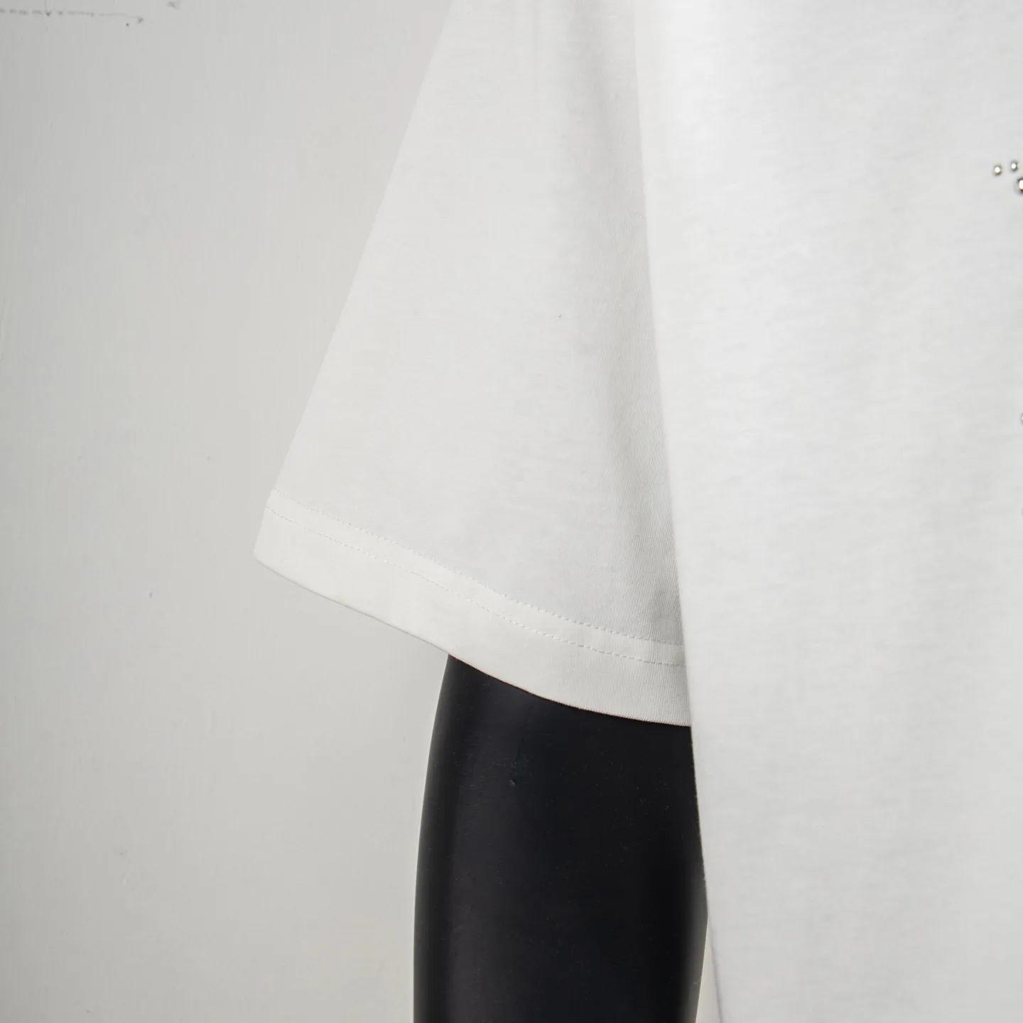 Rhinestone Logo Cotton T-Shirt D11515019 — view 6