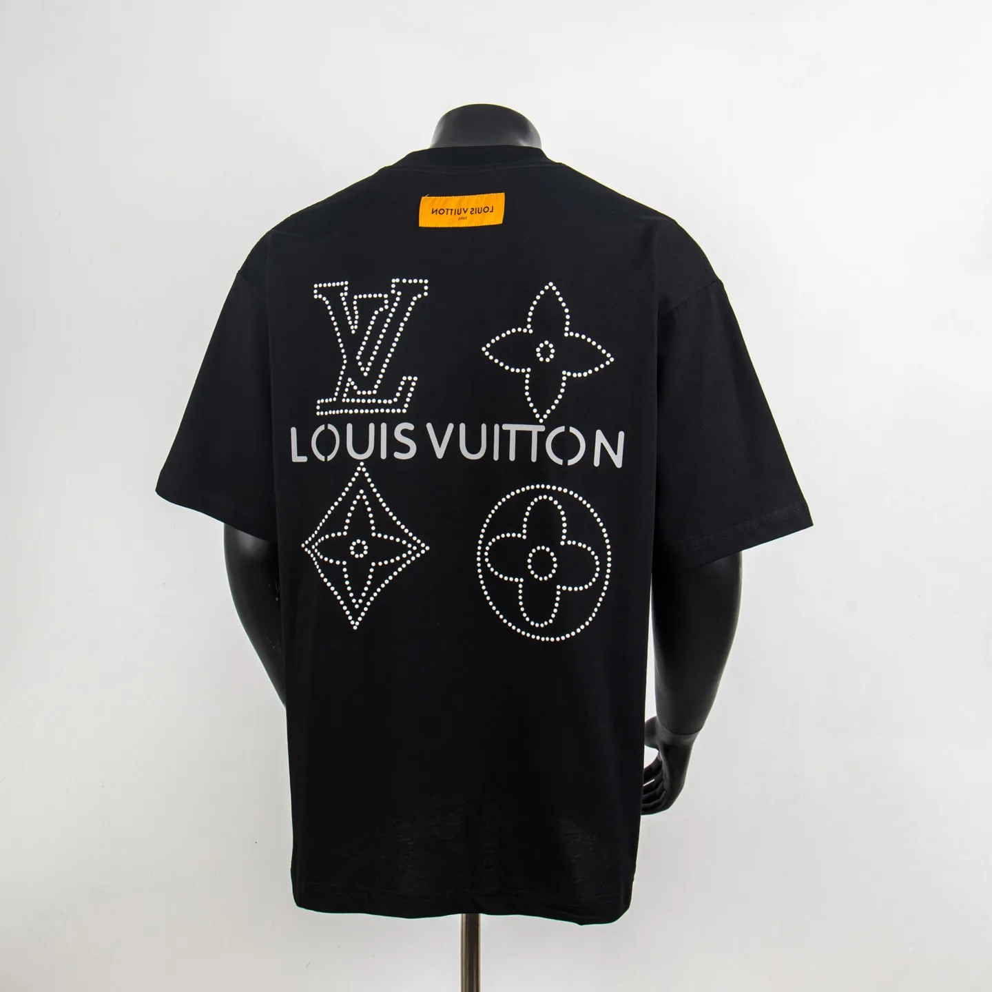 Embellished Logo Cotton T-Shirt D12515013 — view 2