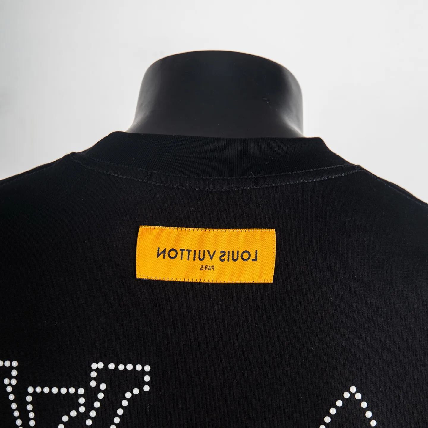 Embellished Logo Cotton T-Shirt D12515013 — view 4