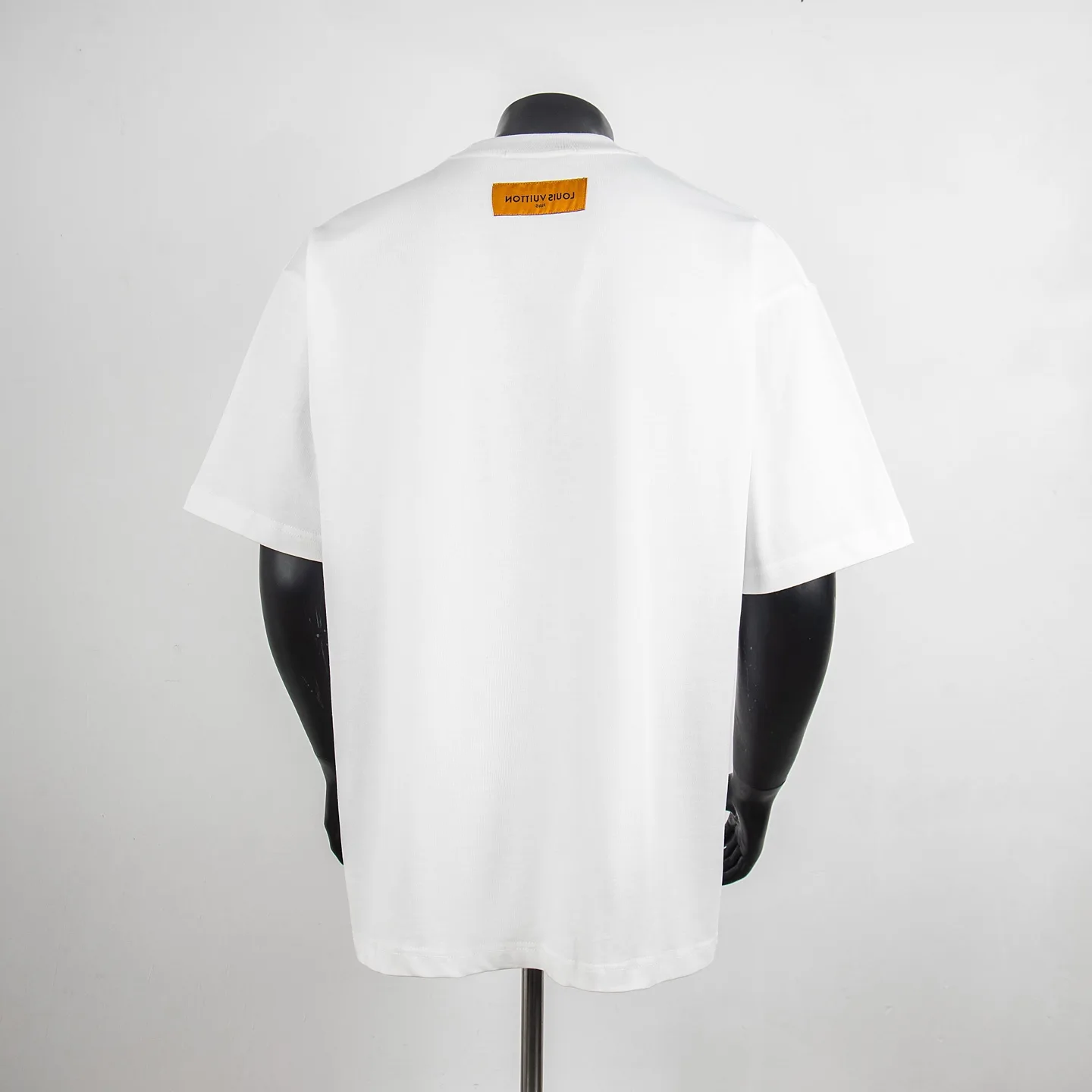 Logo Patchwork Cotton T-Shirt D12515012 — view 2