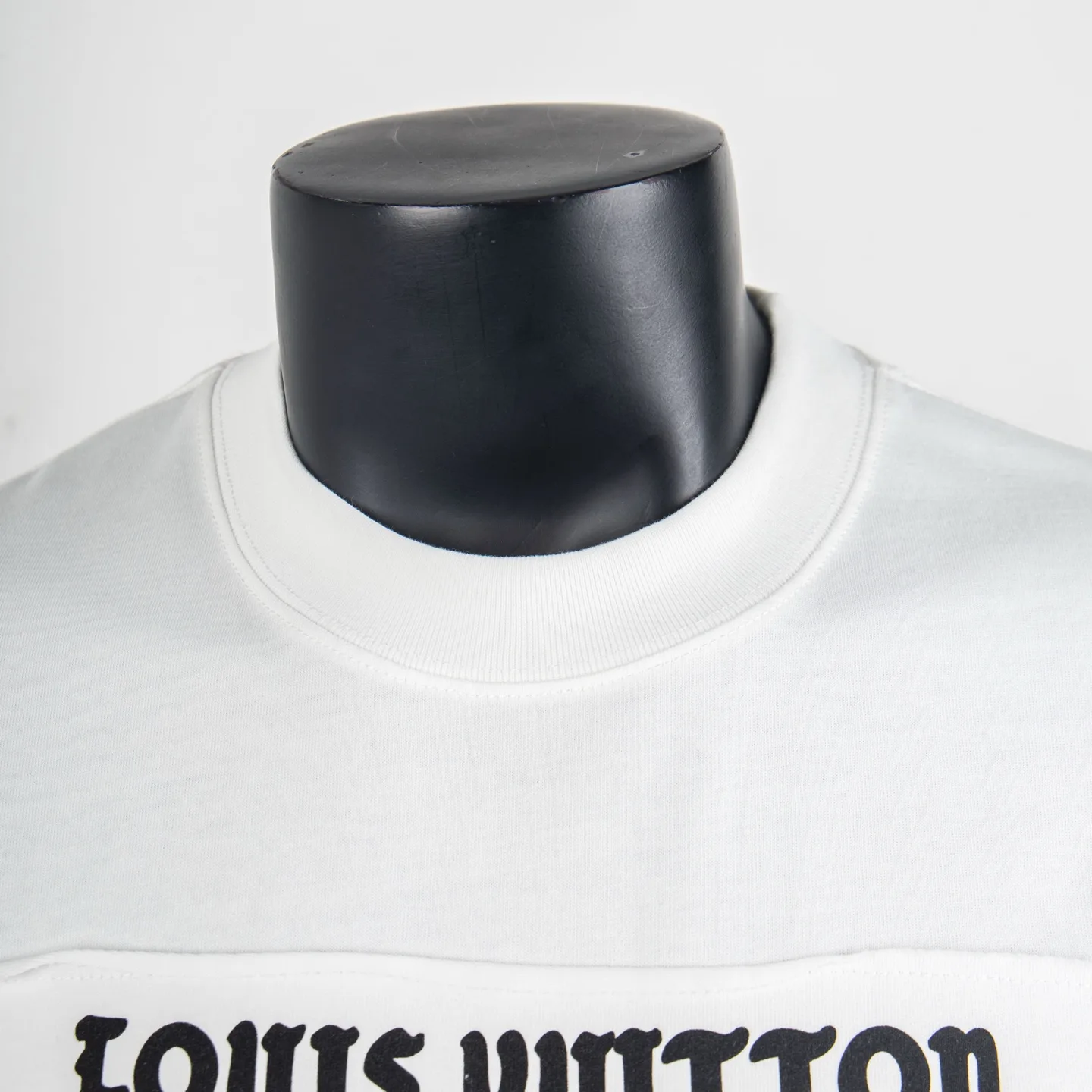 Logo Patchwork Cotton T-Shirt D12515012 — view 3