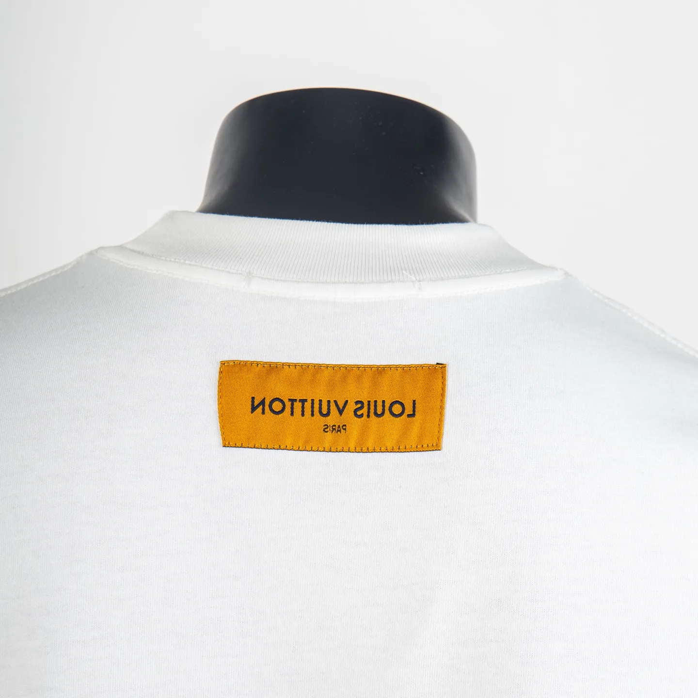 Logo Patchwork Cotton T-Shirt D12515012 — view 4