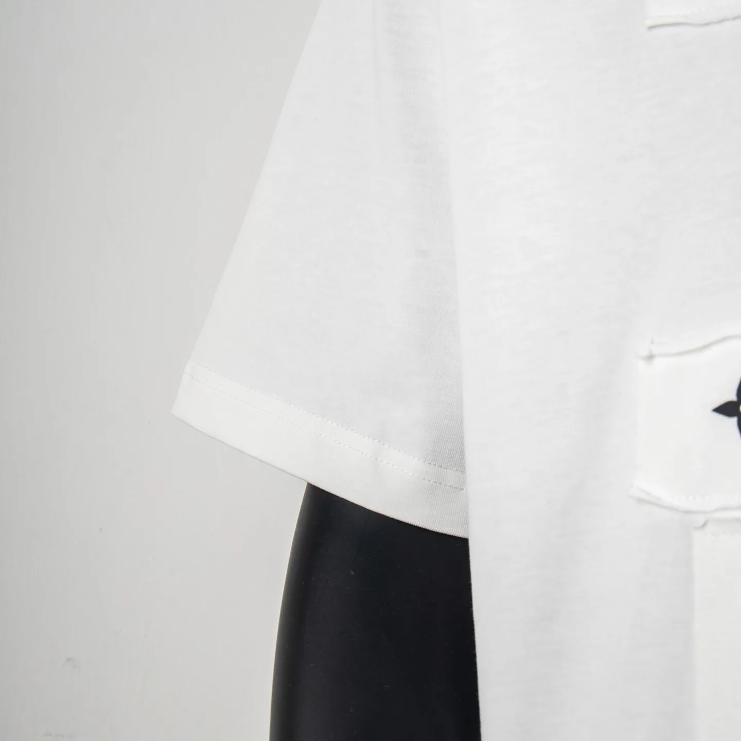 Logo Patchwork Cotton T-Shirt D12515012 — view 7