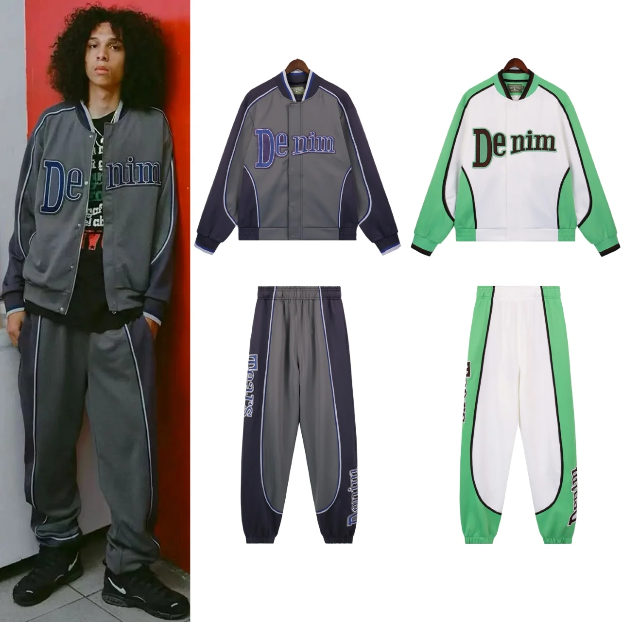 Logo-Appliqué Panel Sweatsuit D18811859