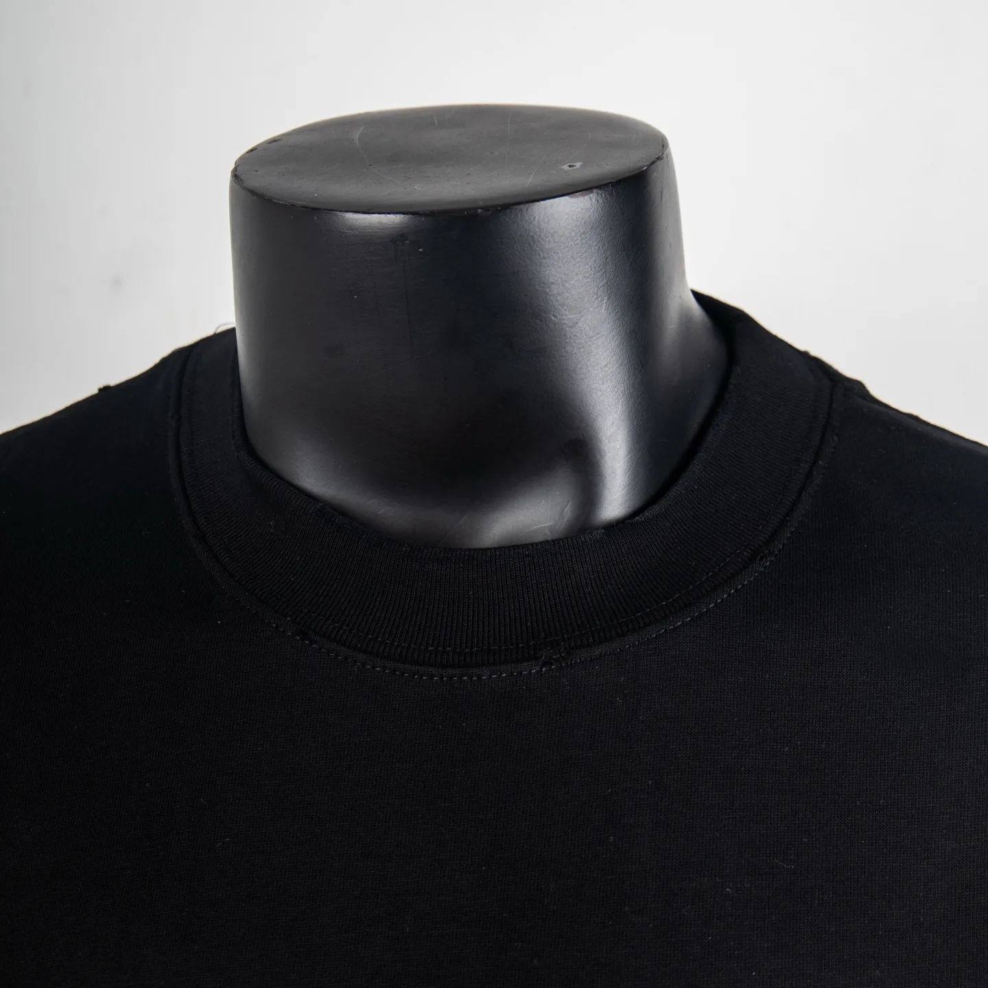 Hand-Painted Logo Cotton T-Shirt D12515010 — view 3