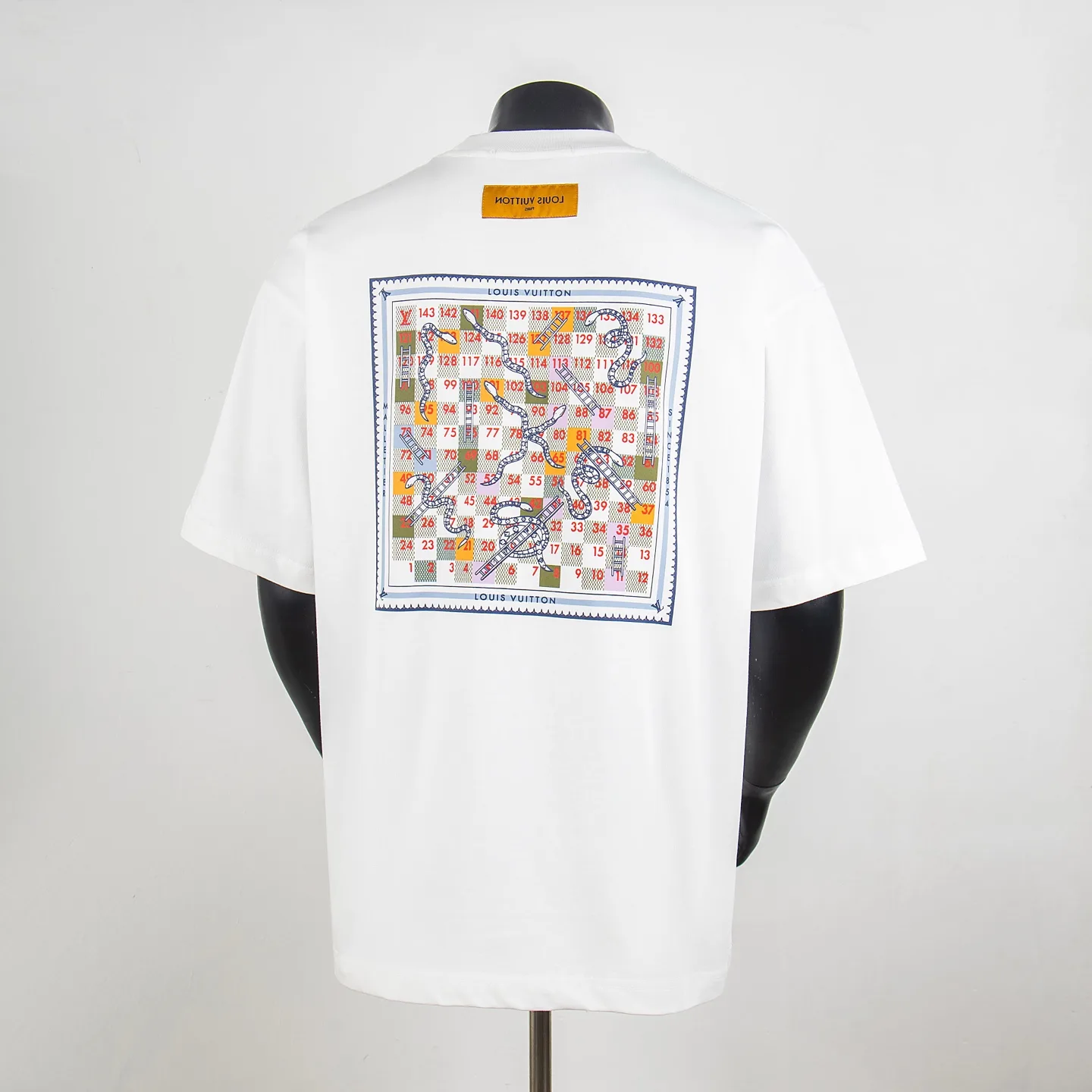 Snake Logo Graphic Cotton T-Shirt D11915007 — view 2
