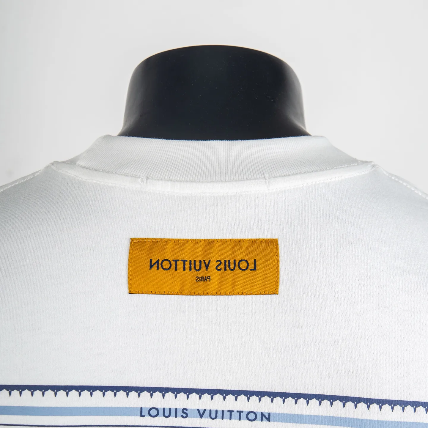 Snake Logo Graphic Cotton T-Shirt D11915007 — view 4