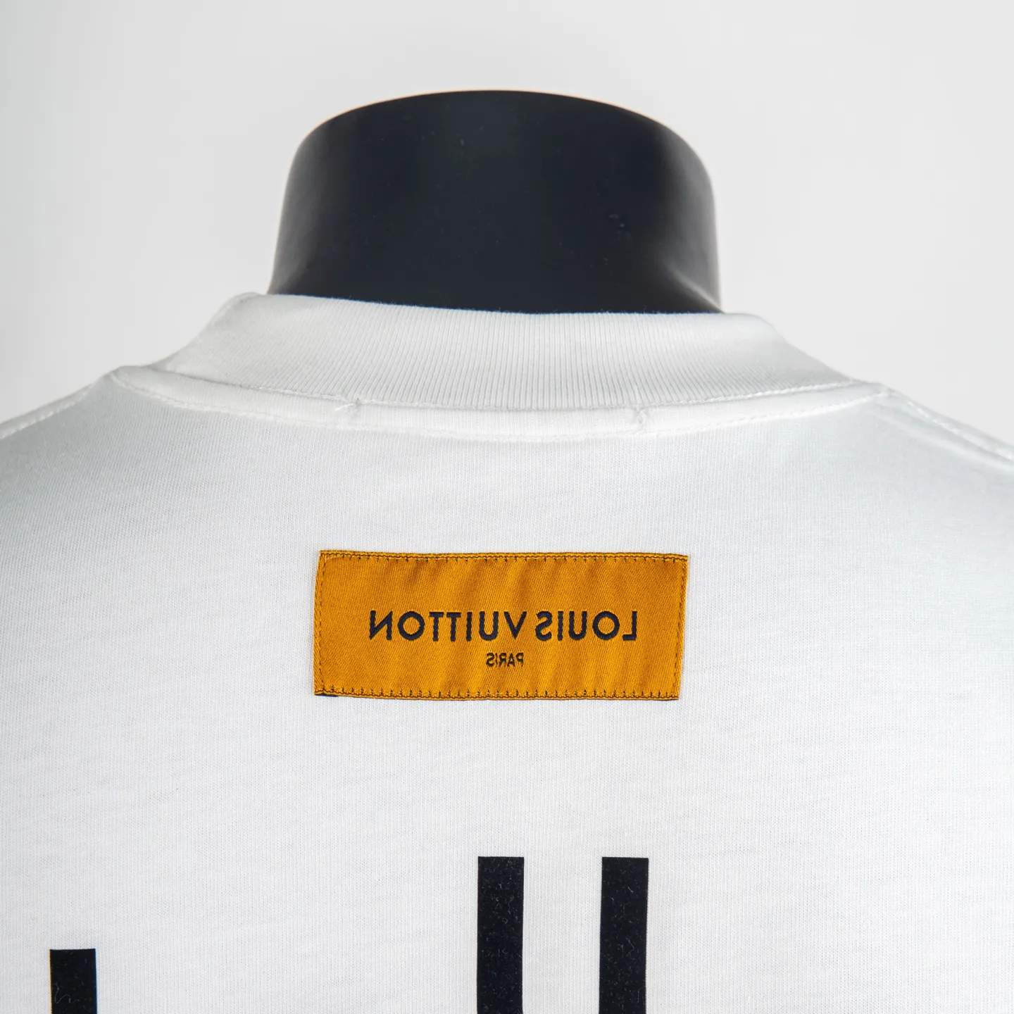 Logo Flocked Cotton-Jersey T-Shirt D11915004 — view 4