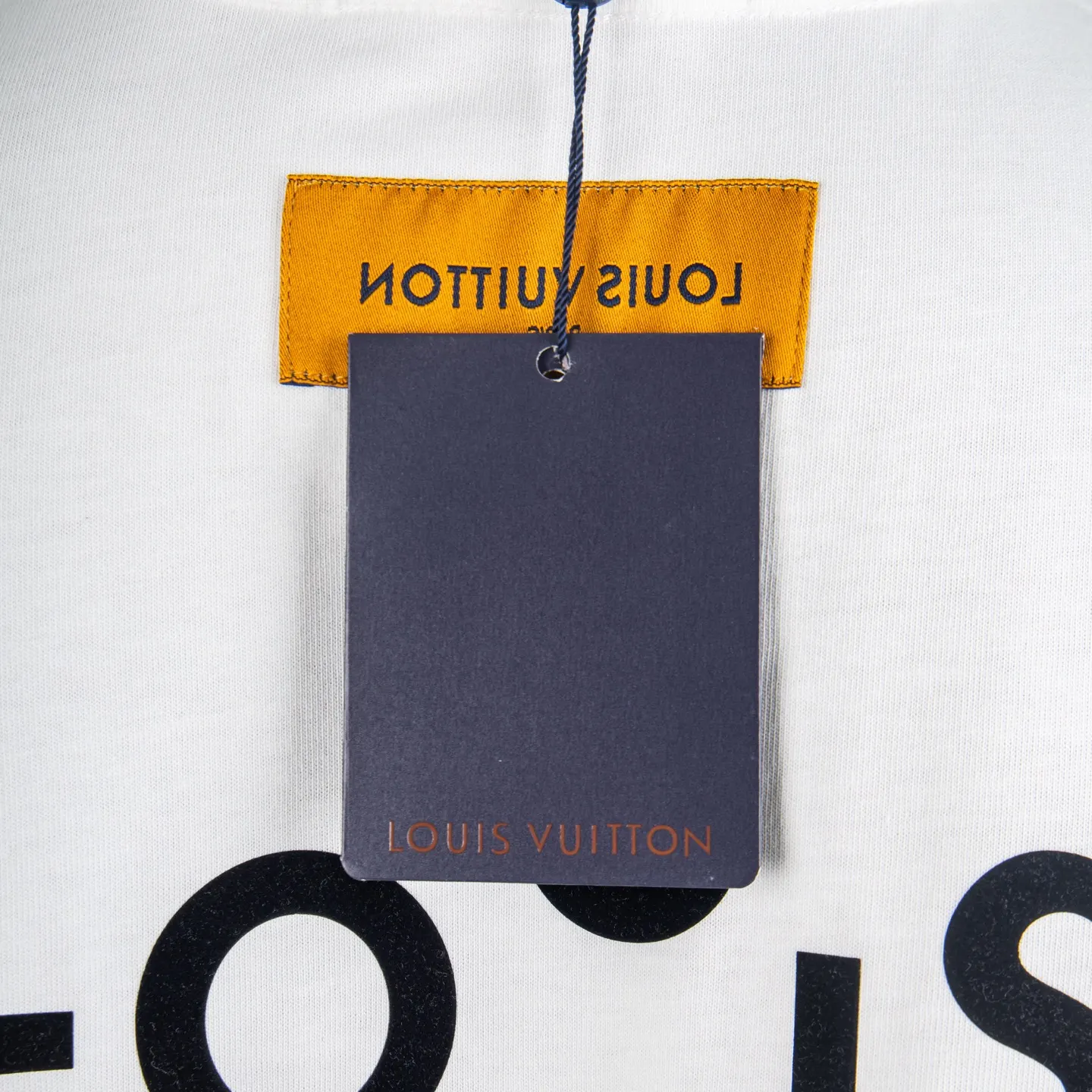 Logo Flocked Cotton-Jersey T-Shirt D11915004 — view 8
