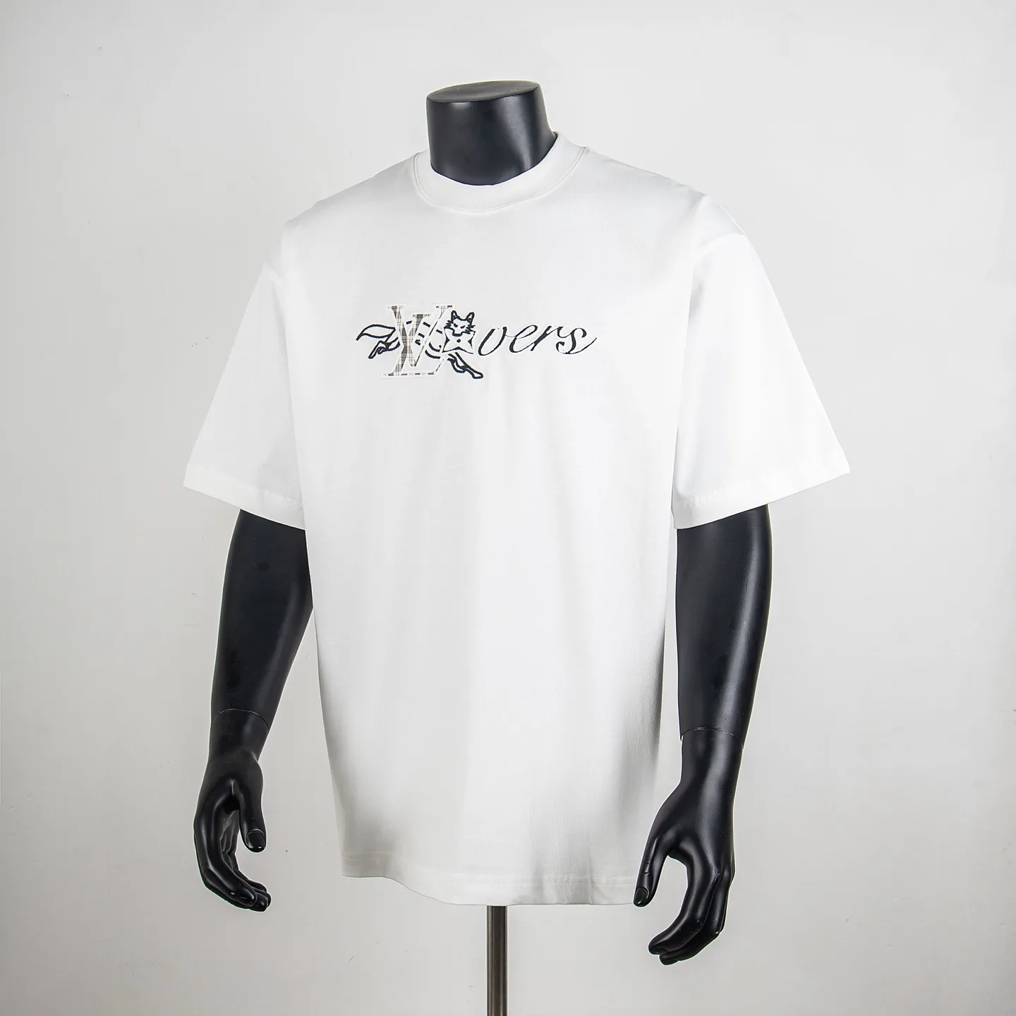 Logo Embroidered Cotton T-Shirt D11515001