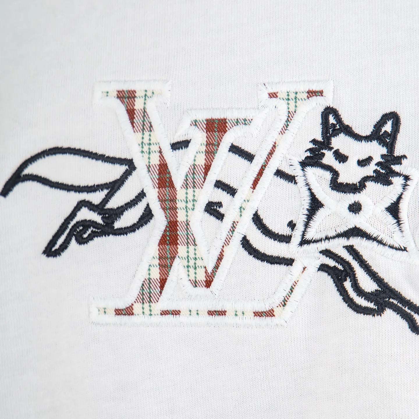Logo Embroidered Cotton T-Shirt D11515001 — view 6