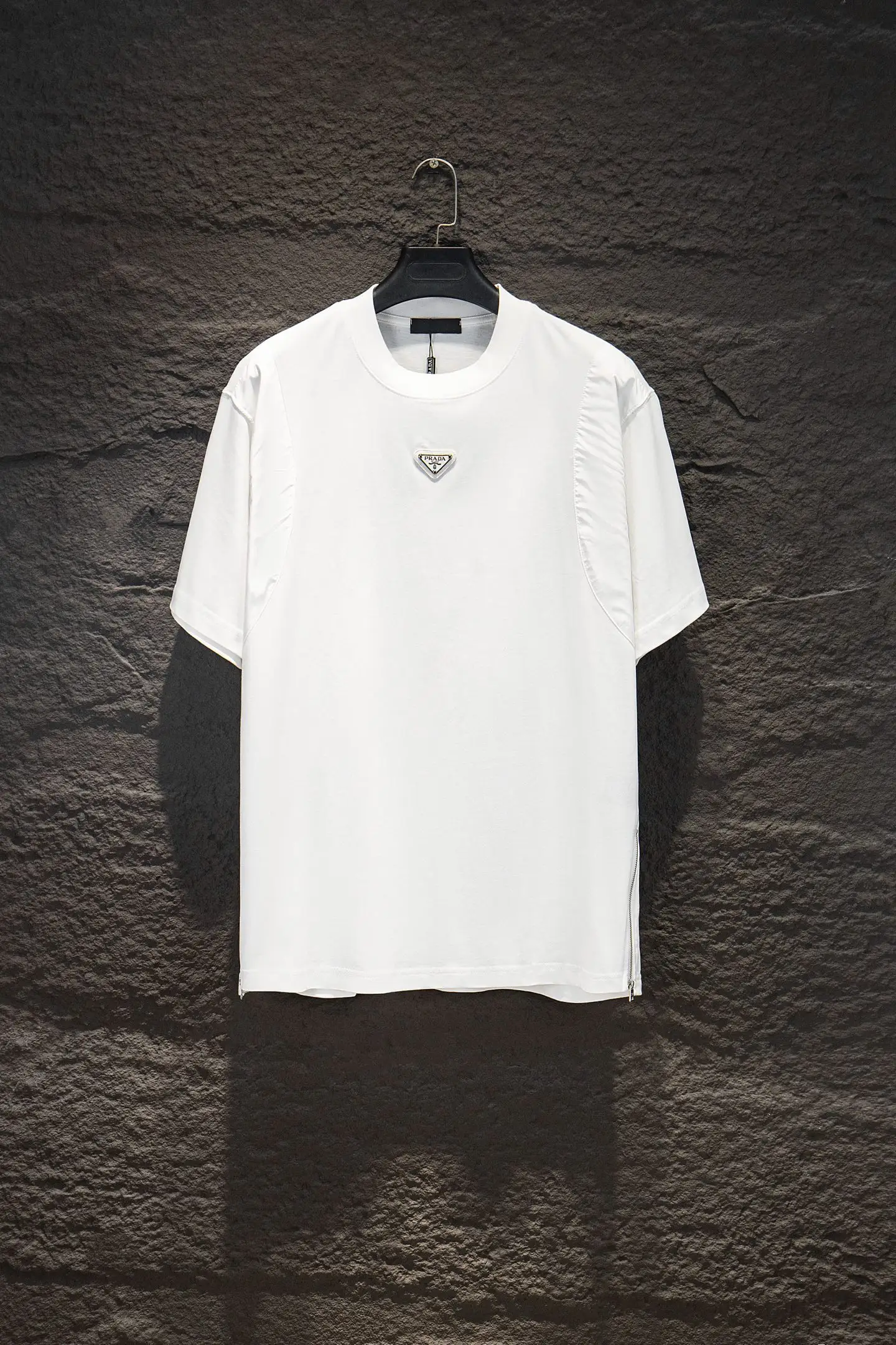 Logo-Appliqué Oversized Cotton T-Shirt D12515065