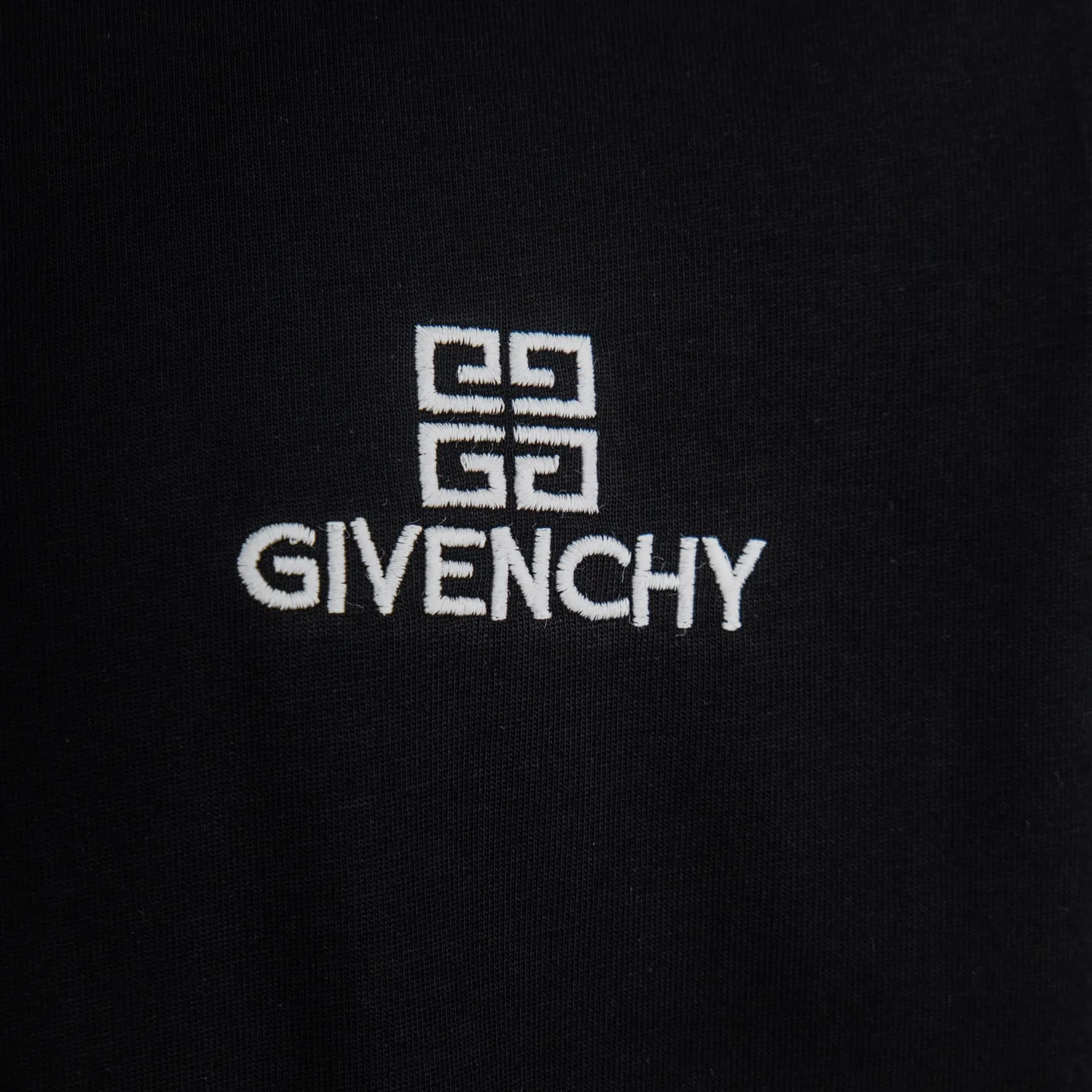 Logo Embroidery Cotton Jersey T-Shirt D11514999 — view 4