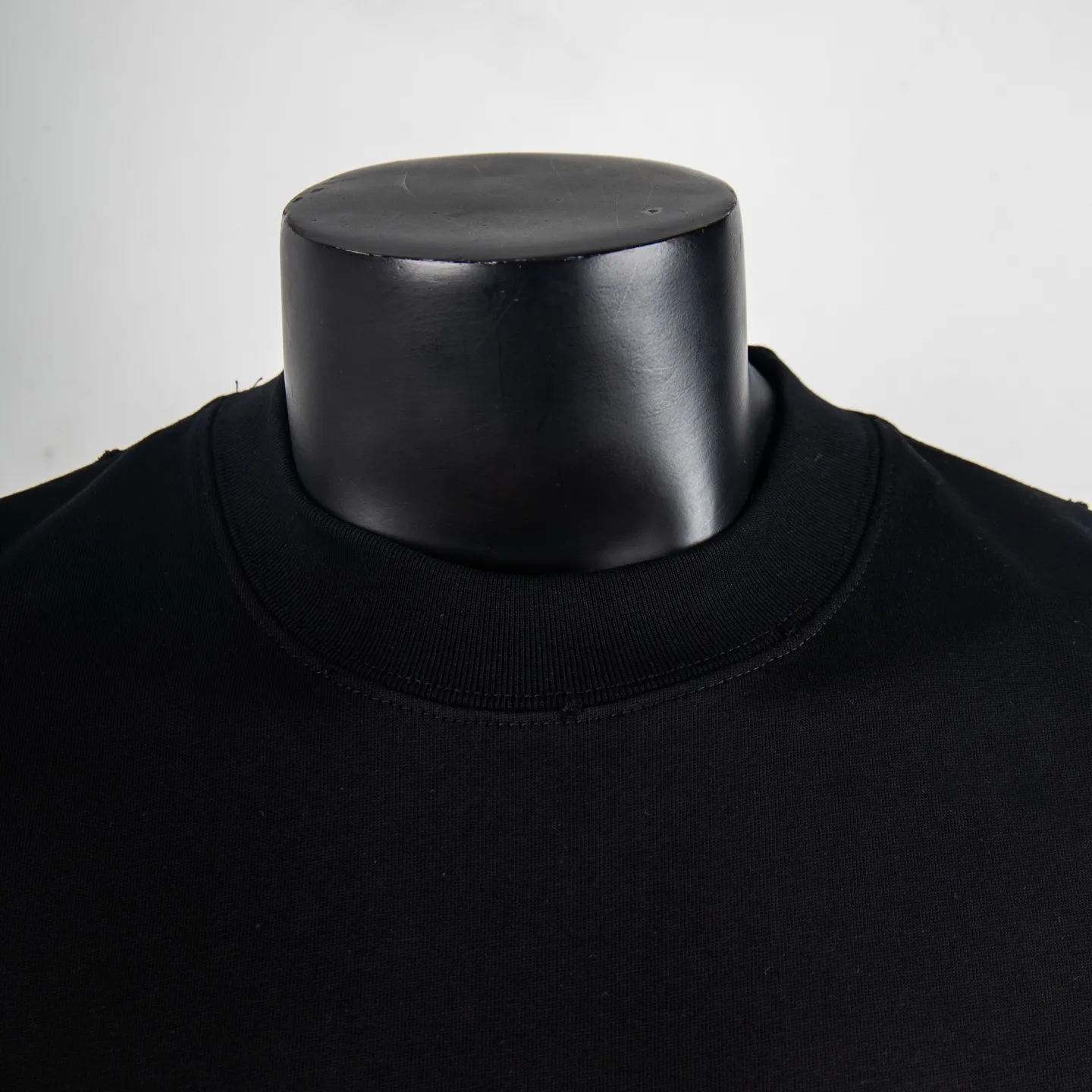 Distressed Logo Print Cotton T-Shirt D11914997 — view 3