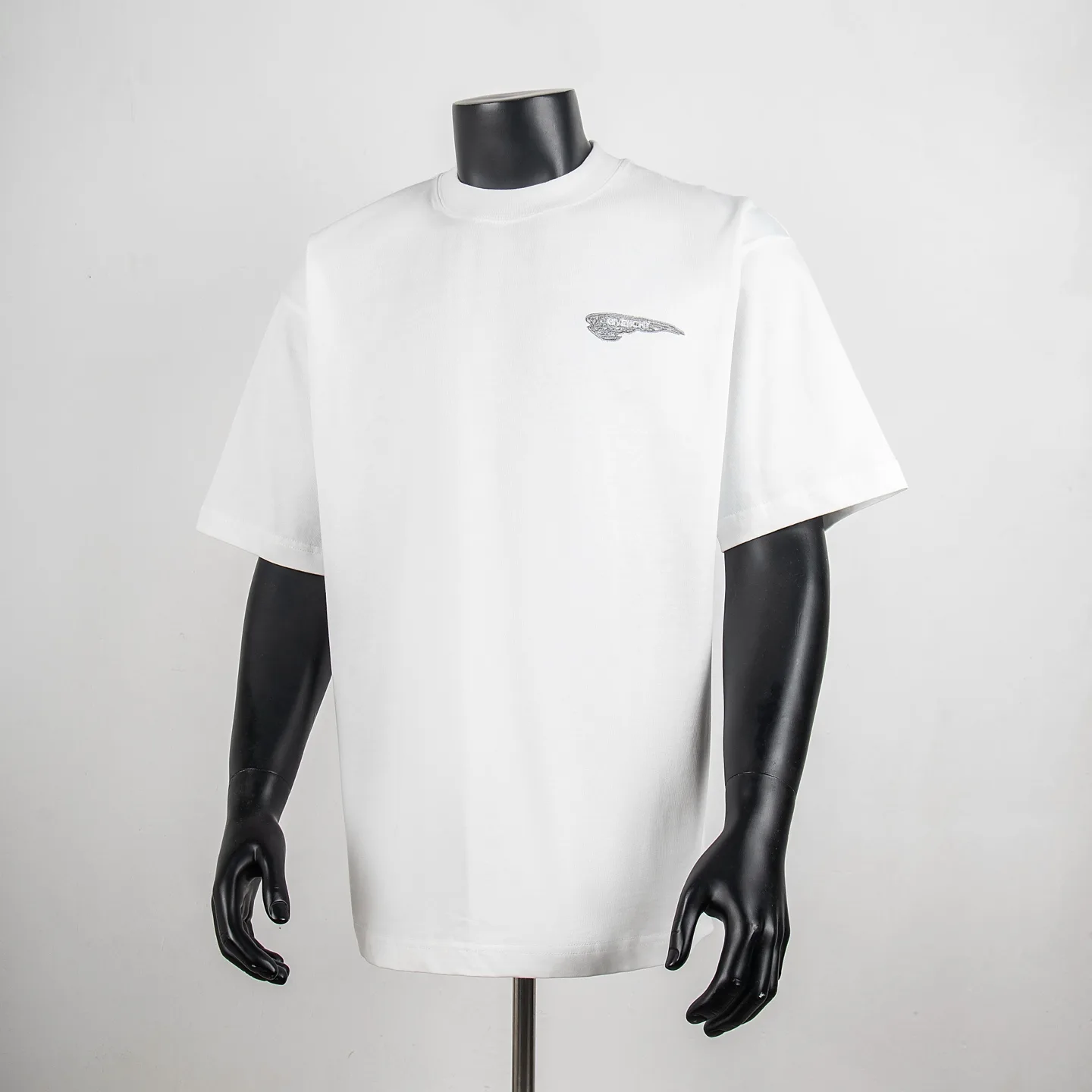 Embroidered Logo Cotton T-Shirt D11514994