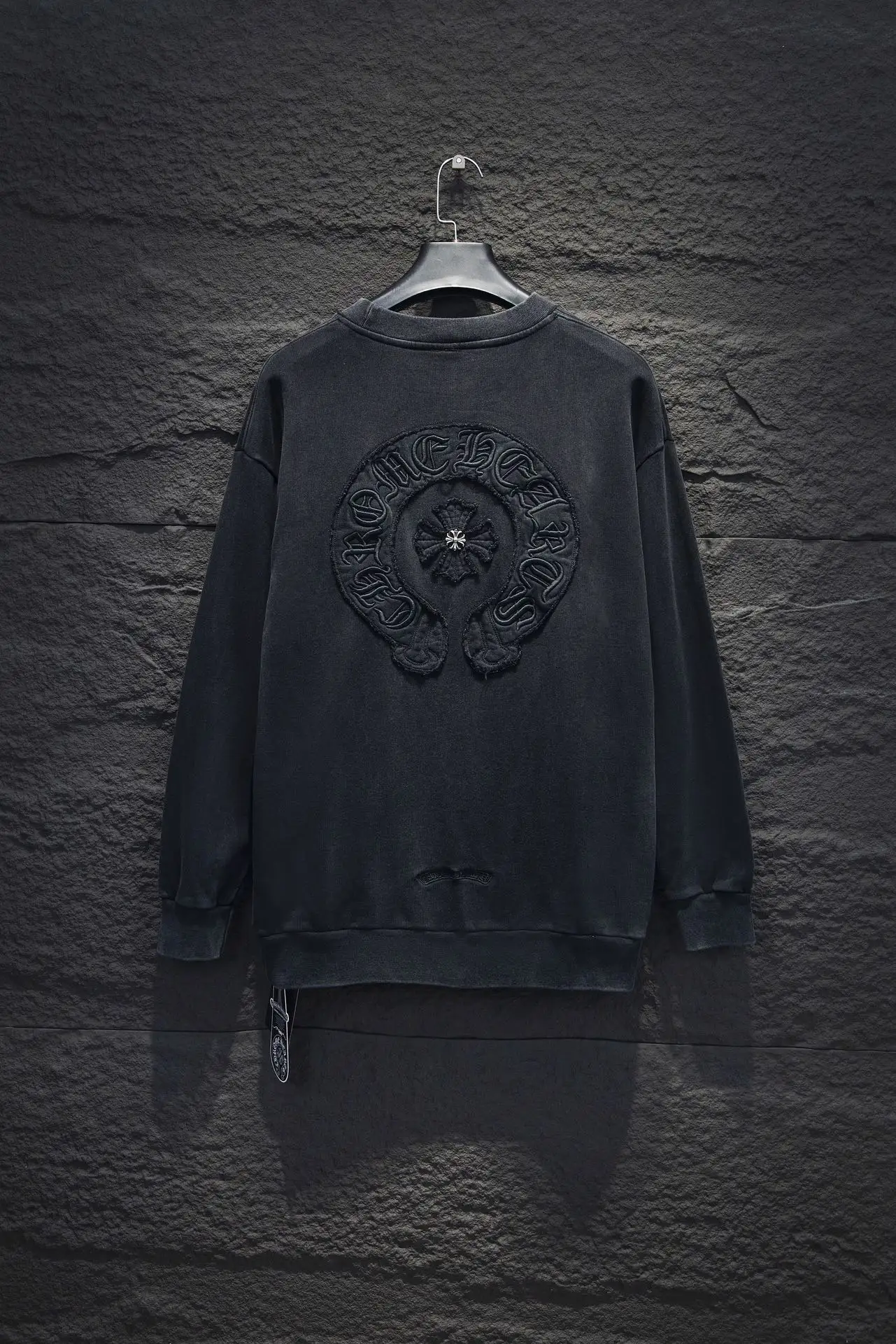 Embroidered Washed Cotton Sweatshirt D16922991 — view 2