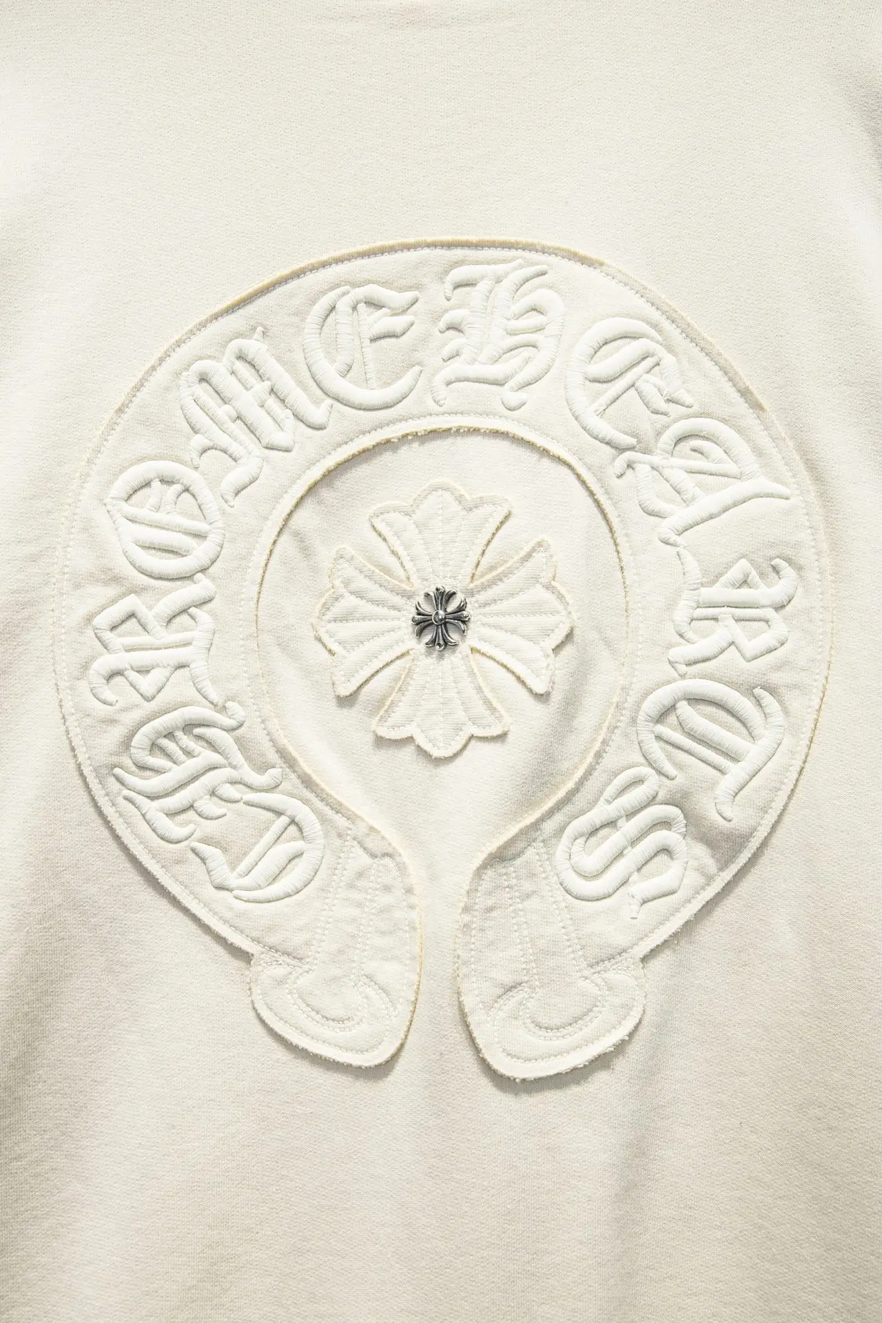 Embroidered Logo Oversized Crew-Neck Sweatshirt D16922992 — view 4