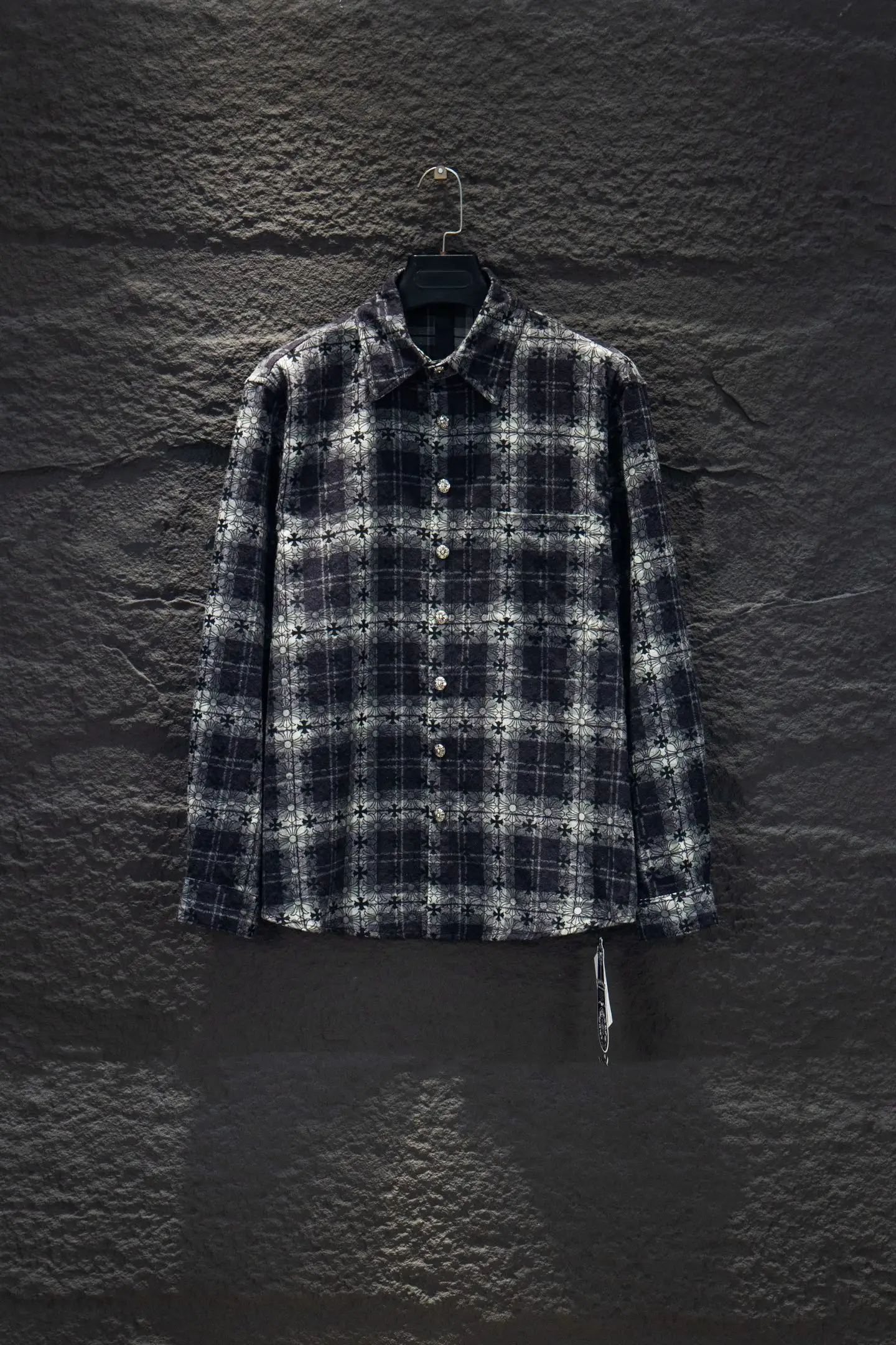 Monogram Jacquard Plaid Flannel Shirt D16922904
