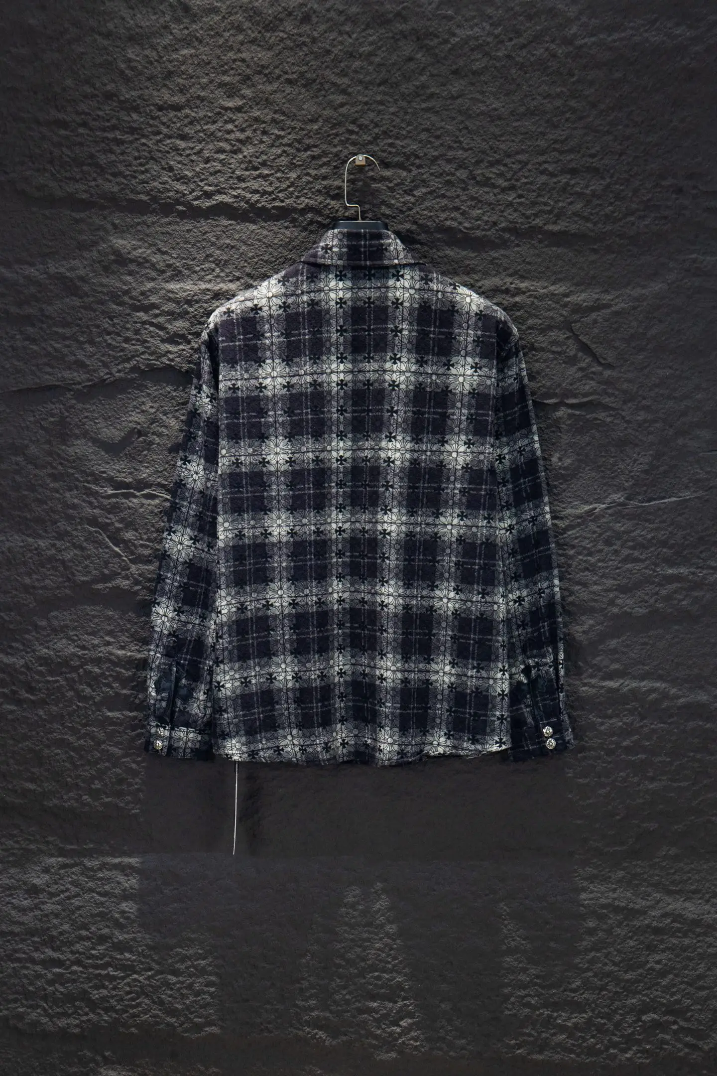 Monogram Jacquard Plaid Flannel Shirt D16922904 — view 2