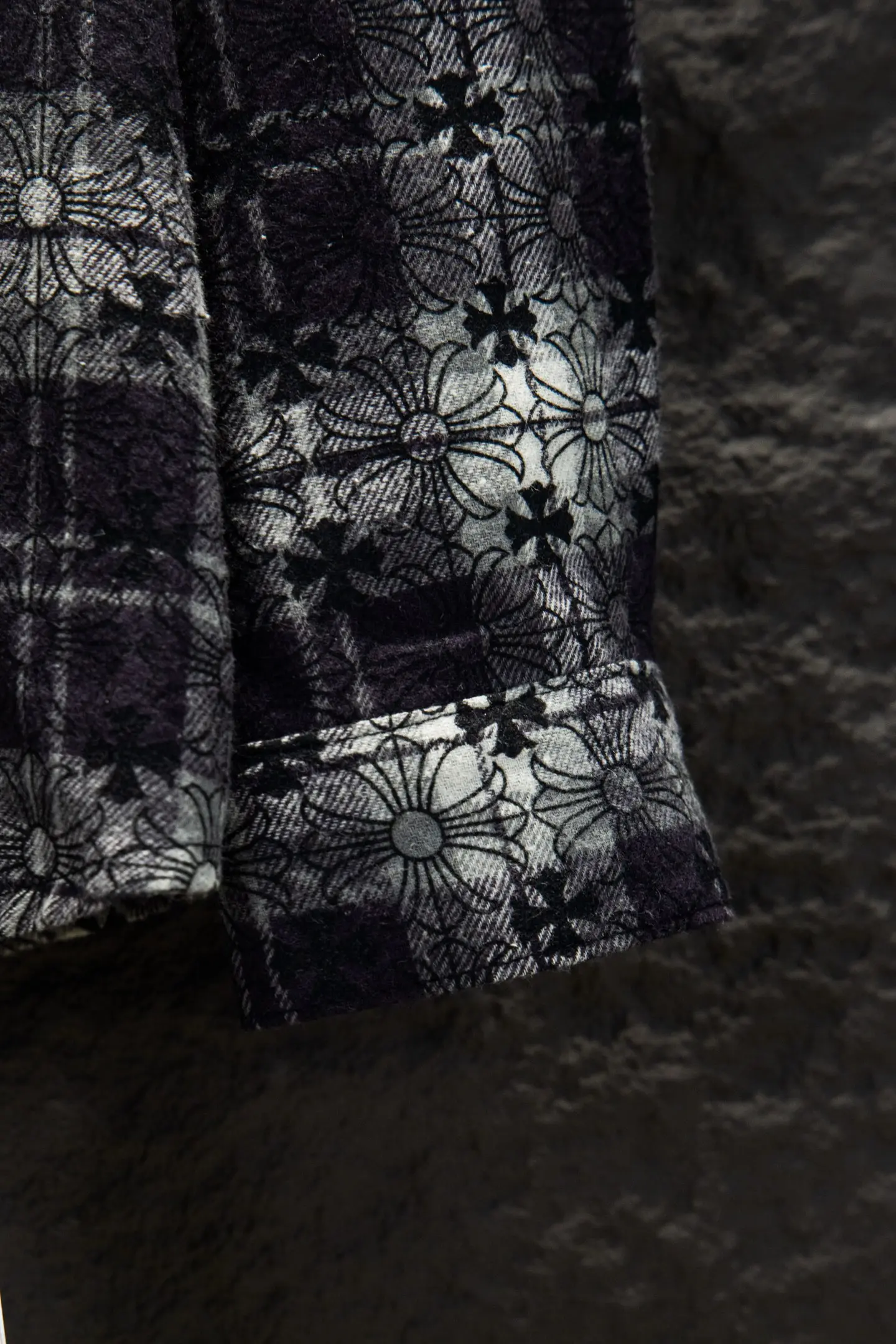 Monogram Jacquard Plaid Flannel Shirt D16922904 — view 9