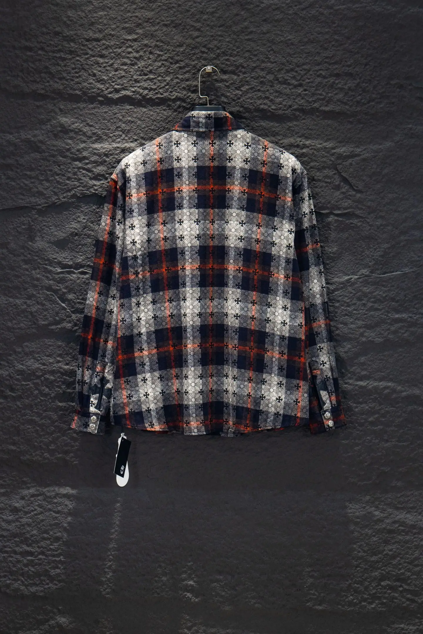 Chrome Hearts Monogram Plaid Jacquard Shirt D16922905 — view 2