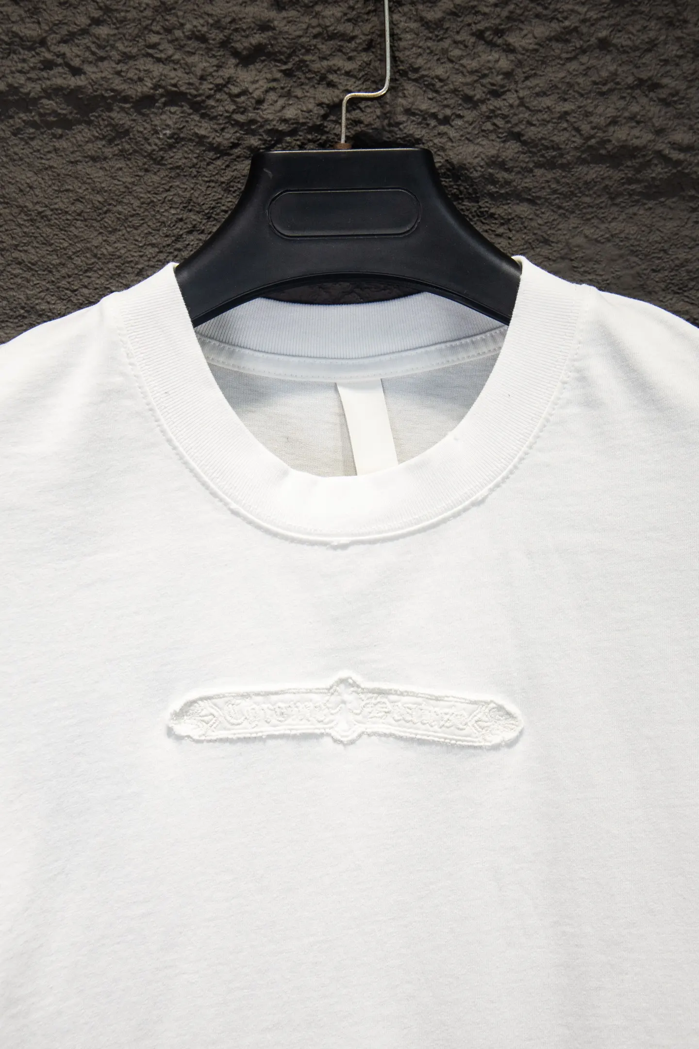 Distressed Embroidered Oversized T-Shirt D14514961 — view 3