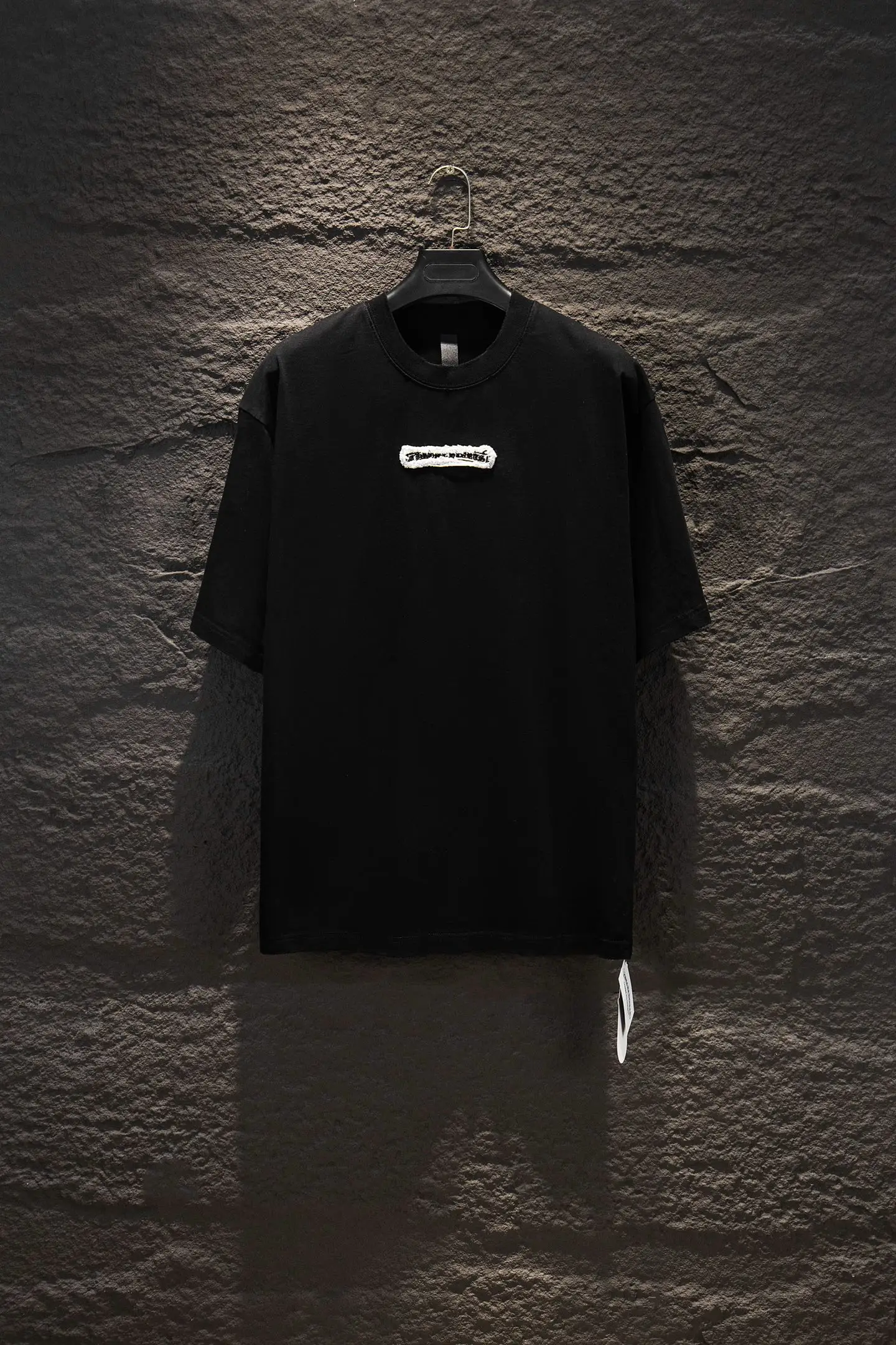 Distressed Embroidered Oversized T-Shirt D13514959