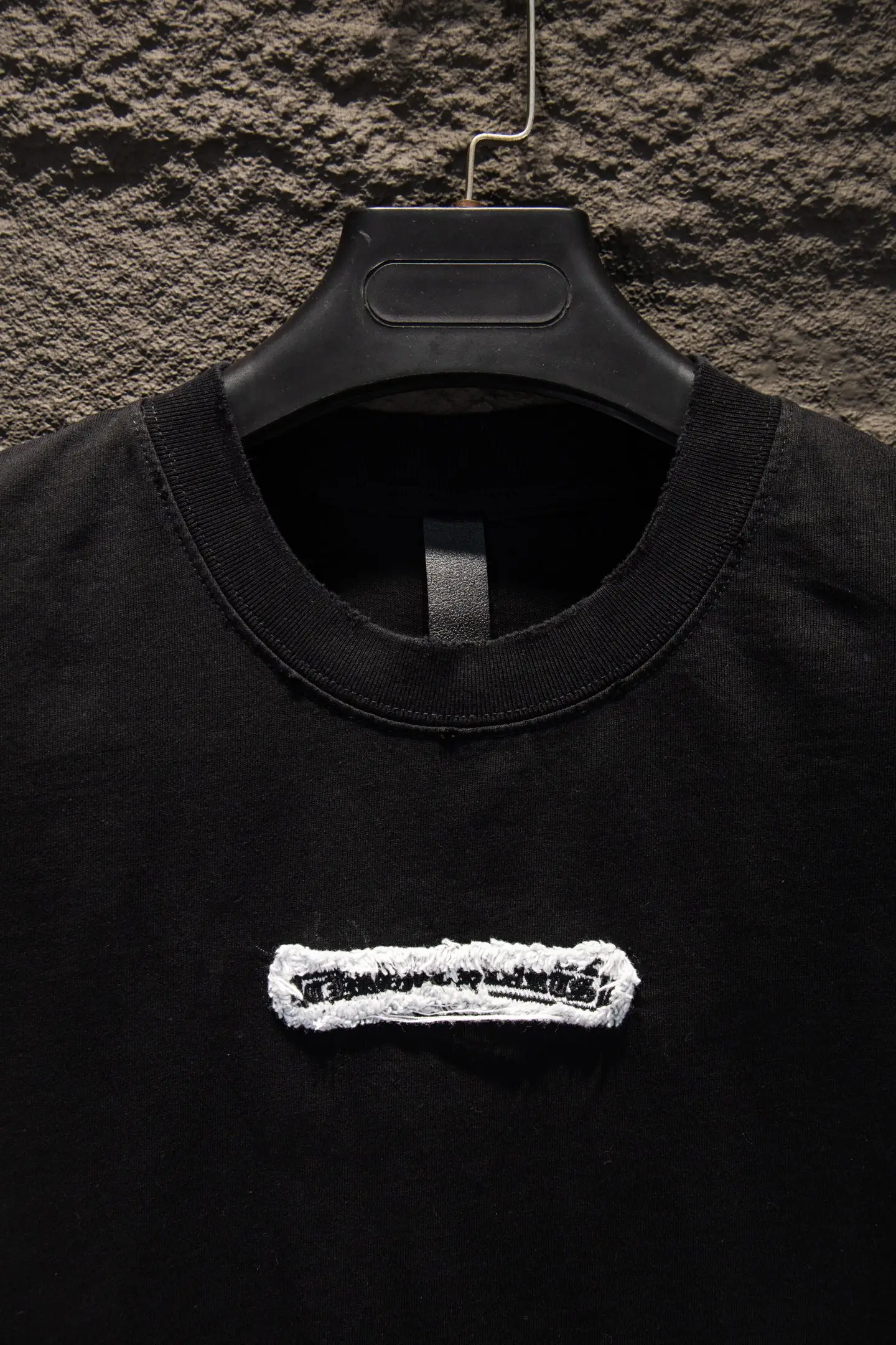 Distressed Embroidered Oversized T-Shirt D13514959 — view 3