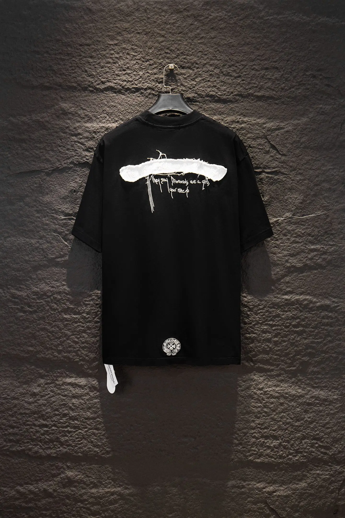 Logo Patch Embroidered Oversized T-Shirt D13514957 — view 2