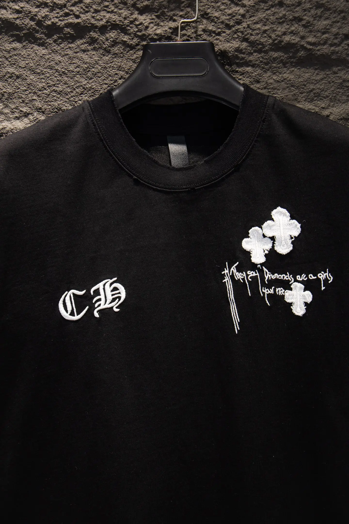 Logo Patch Embroidered Oversized T-Shirt D13514957 — view 3